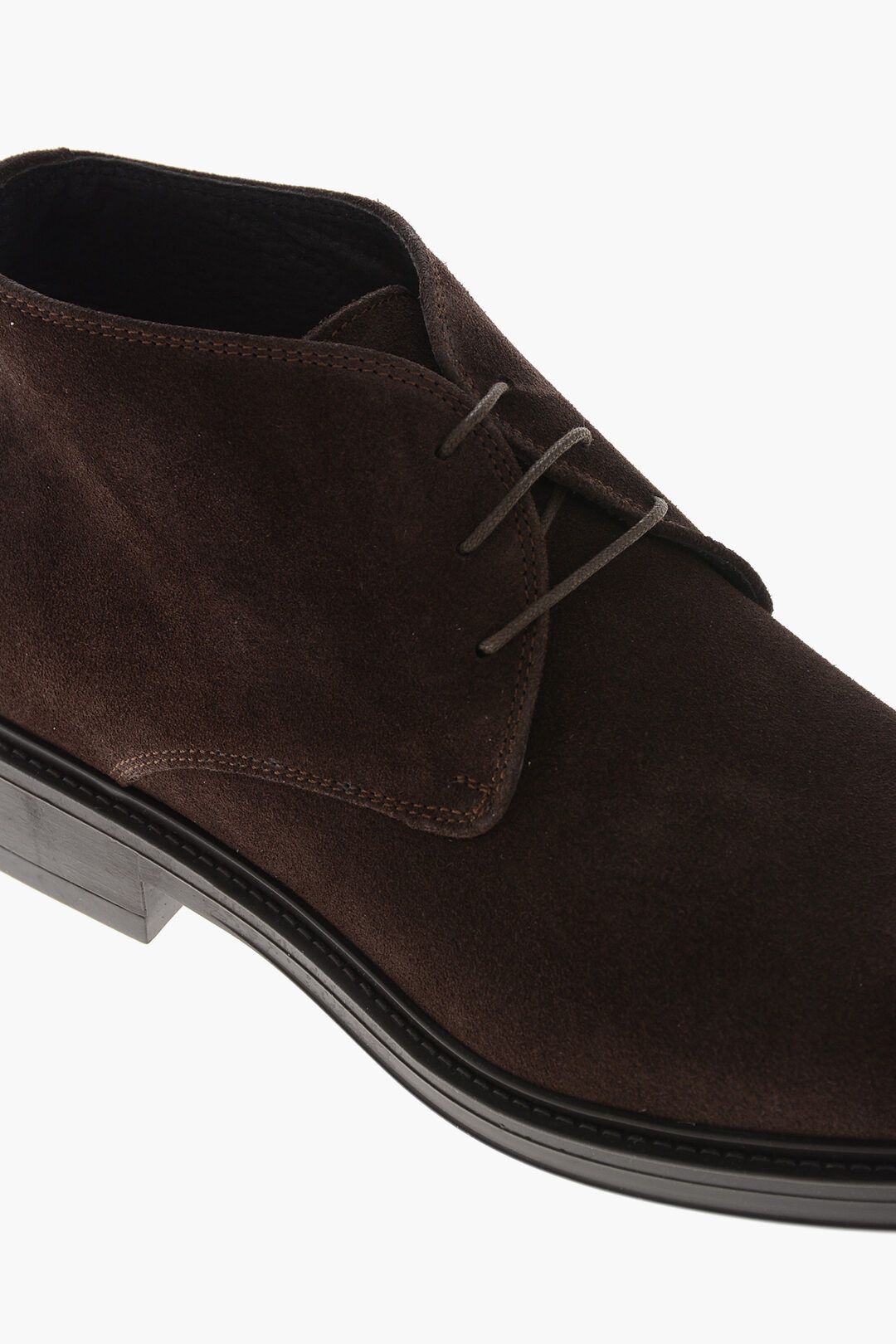 Testoni og1mm0226 Suede Ankle Boots in Brown Size US 10 / EU 43 - 4 Thumbnail