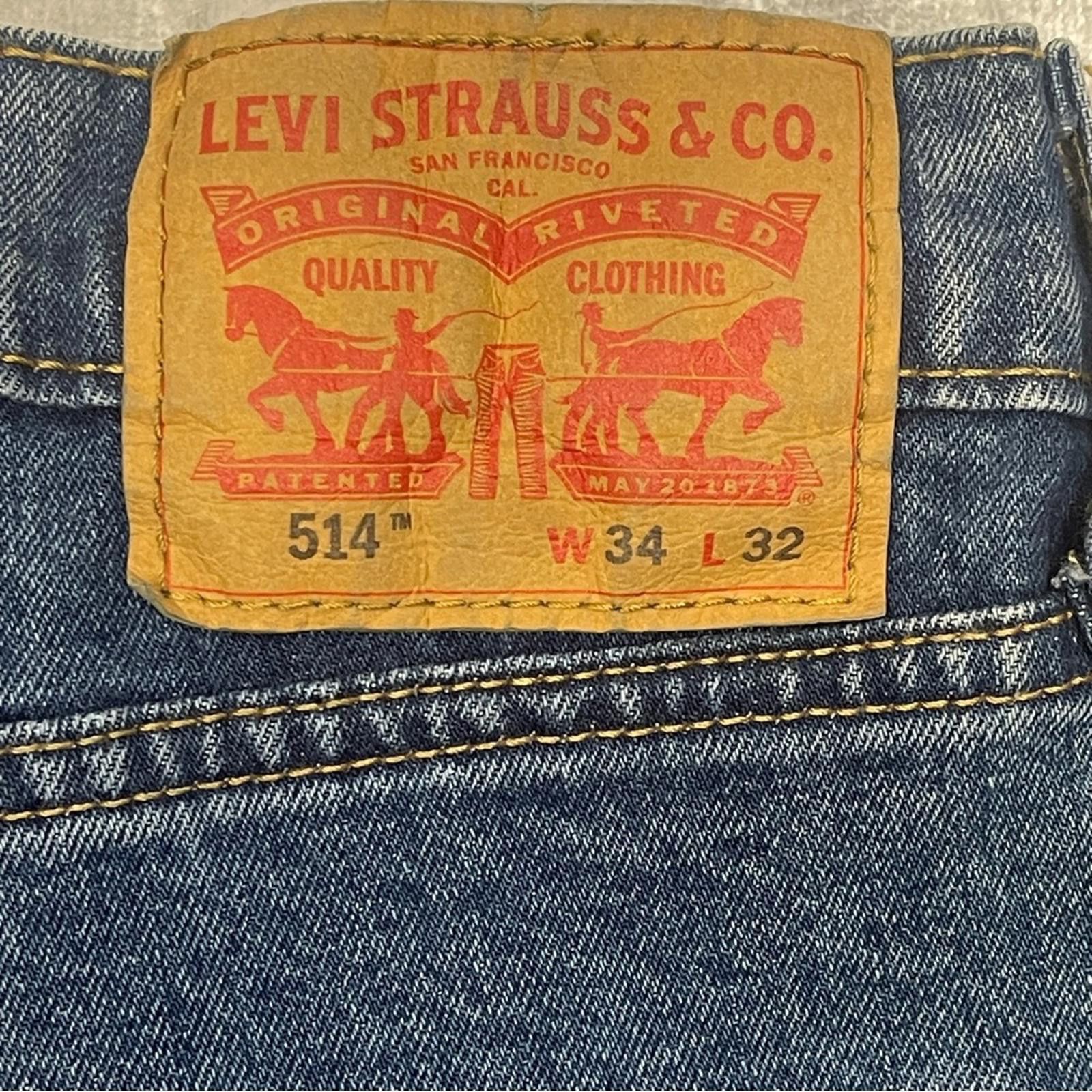 Levi's Levi's 34x32 Men's Blue Jeans Size US 34 / EU 50 - 3 Thumbnail