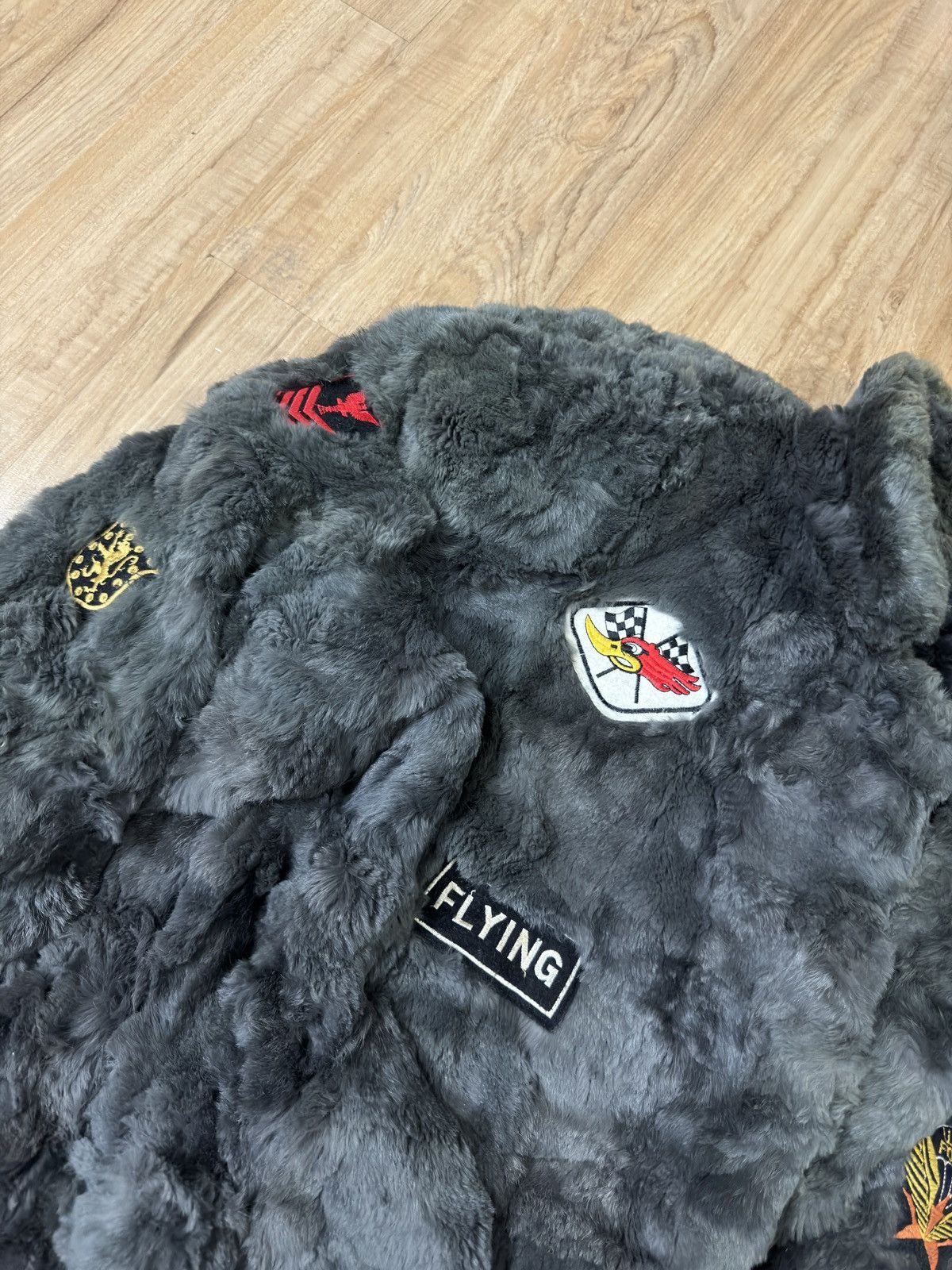 Vintage VINTAGE CLAY SMITH MOTORSPORT FUR JACKET Size US M / EU 48-50 / 2 - 4 Thumbnail