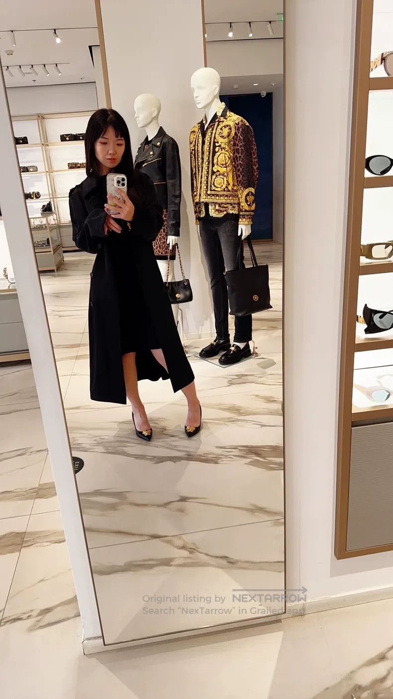 Versace Versace Black trench coat Size M / US 6-8 / IT 42-44 - 5 Thumbnail