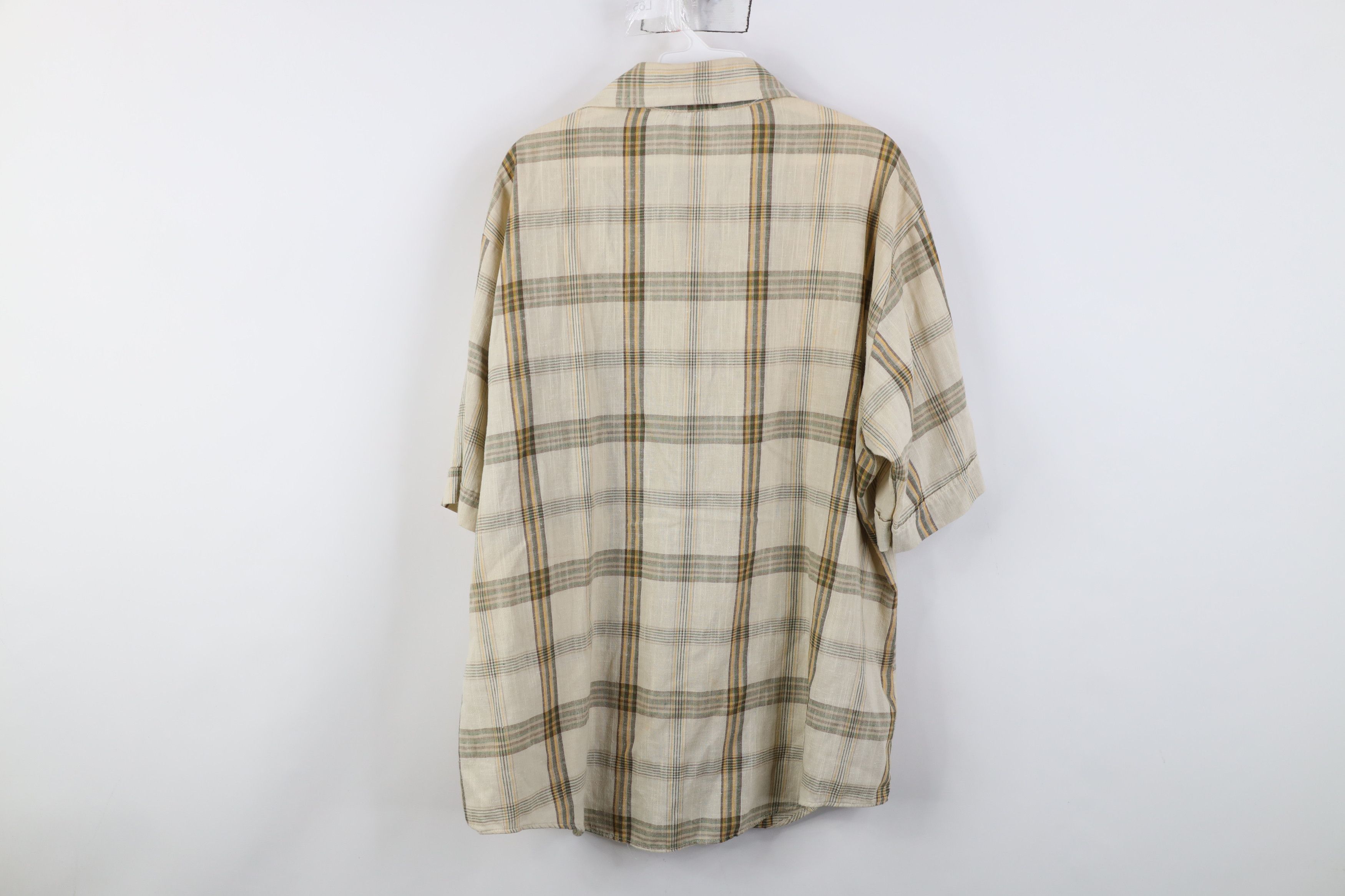 Vintage Vintage 70s Streetwear Short Sleeve Collared Button Shirt Size US XL / EU 56 / 4 - 9 Thumbnail