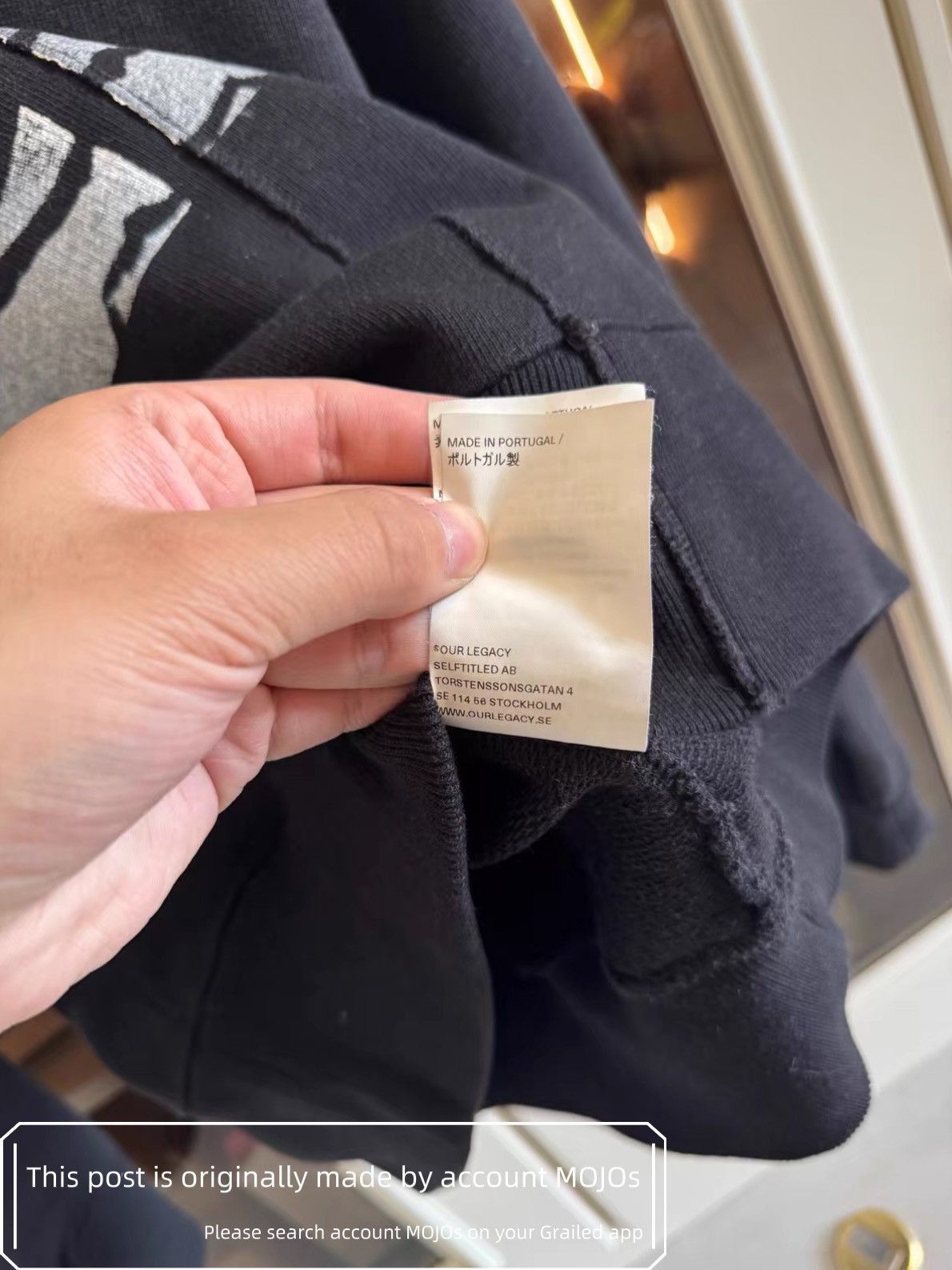 Our Legacy Sz 48 Our Legacy 21AW Slashed Base Patchwork Sweatshirt mojo Size US M / EU 48-50 / 2 - 6 Thumbnail