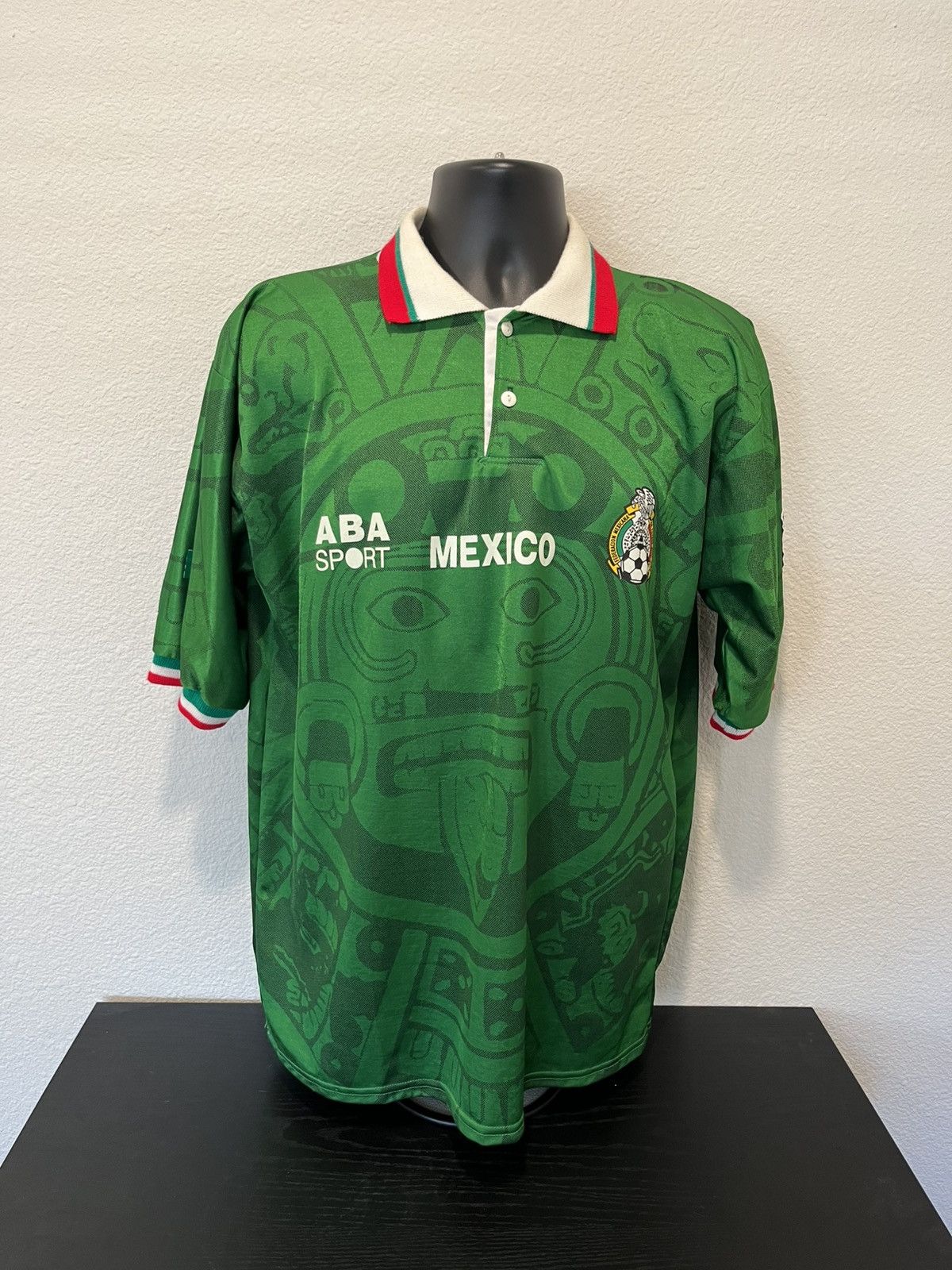Vintage 1998 Mexico aba sports football soccer kit