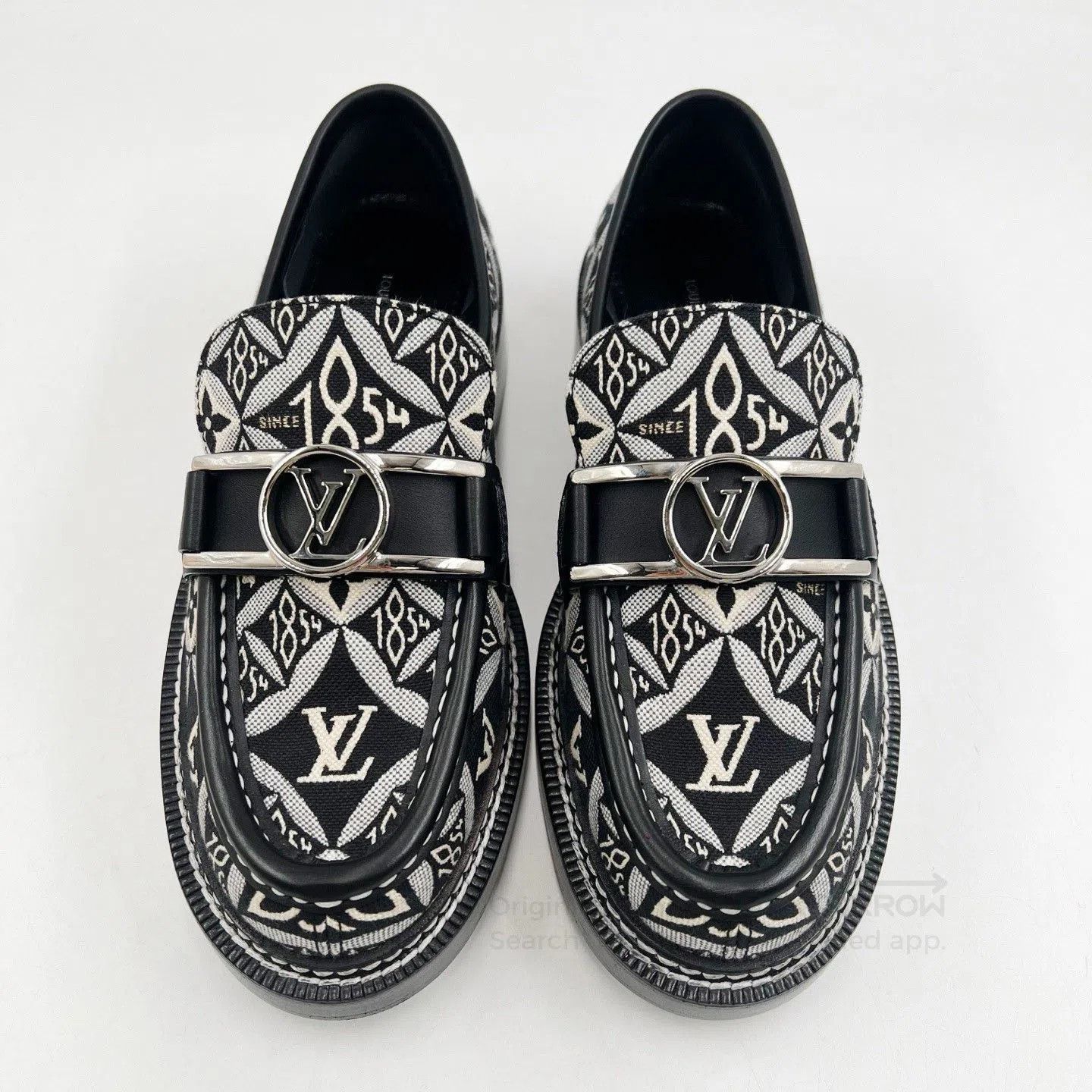 Louis Vuitton LV 1854 Monogram Platform Loafers. Size US 5.5 / IT 35.5 - 2 Thumbnail