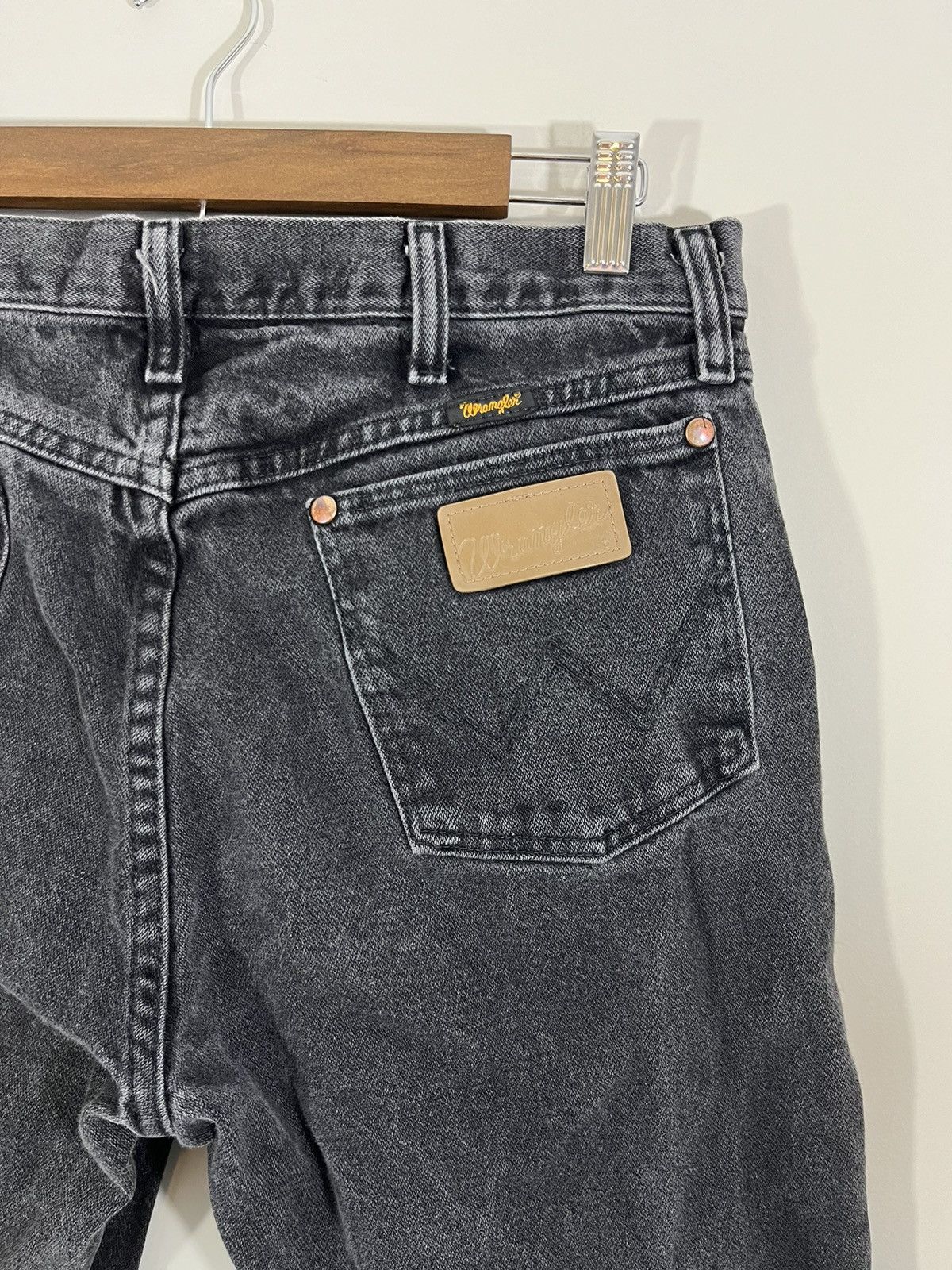 Vintage Sun Faded Distressed Black Jeans Size US 33 - 4 Thumbnail