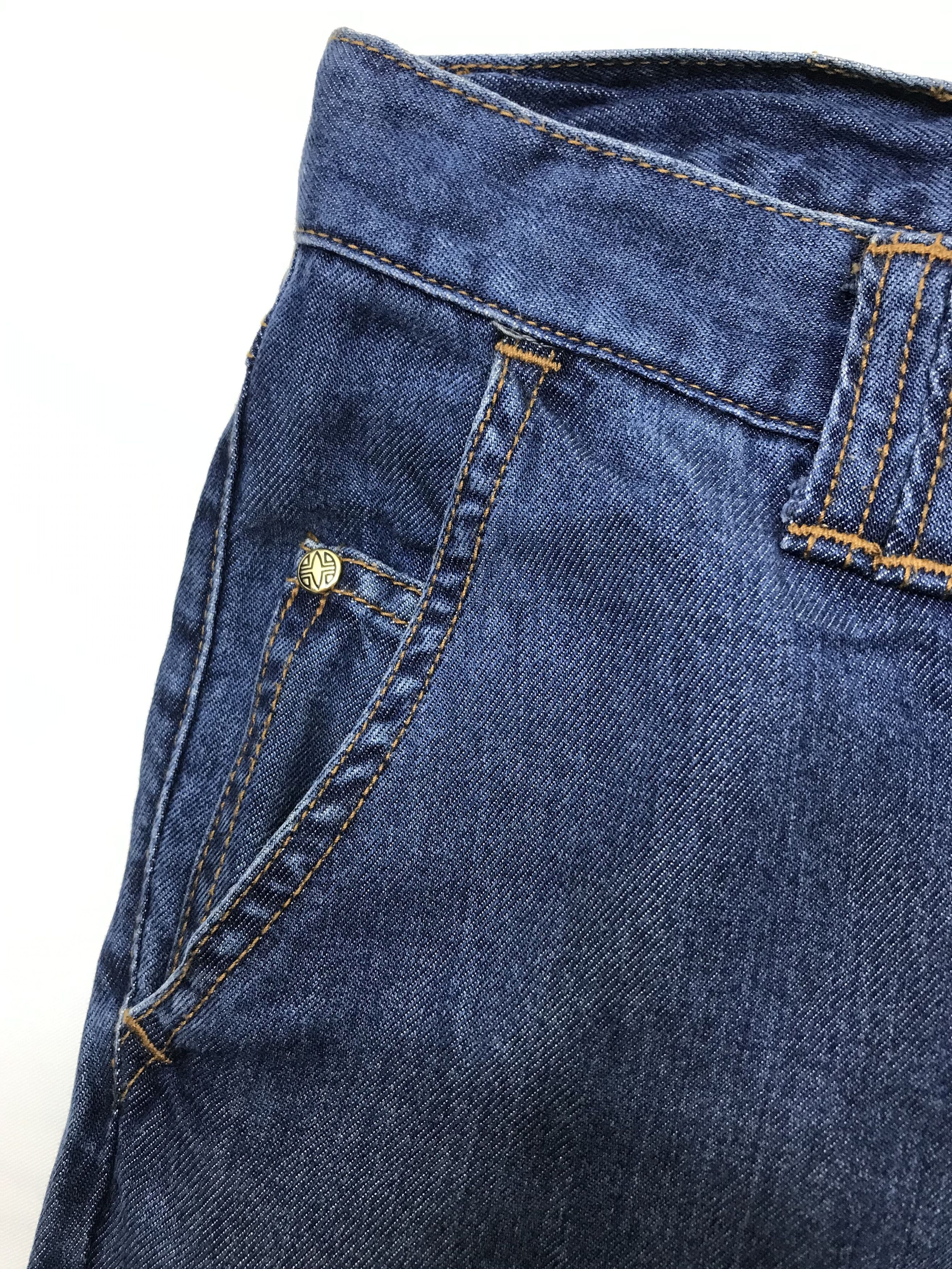 Giovanni Valentino Vintage Giovanni Valentino Embroidered Indigo Denim Pants Size US 31 - 9 Thumbnail