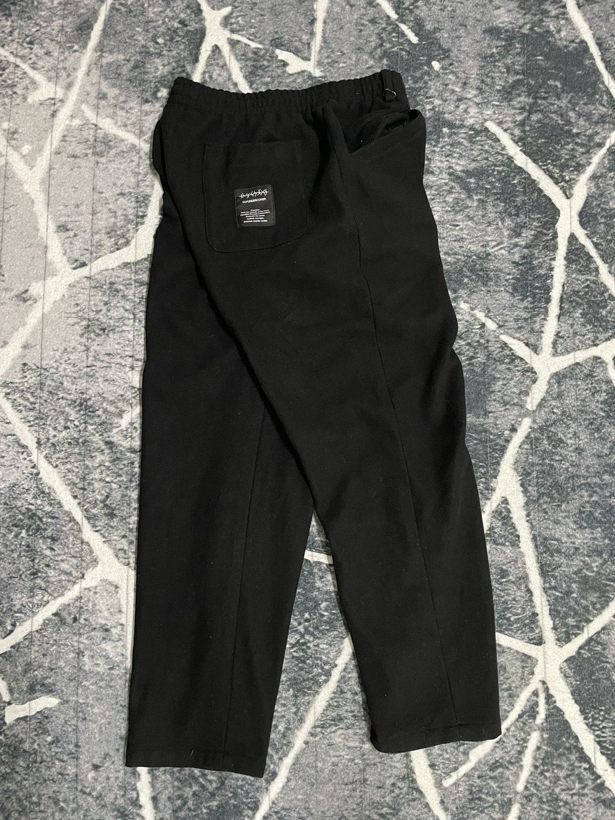 image of Gu X Undercover Sweatpants in Black, Men's (Size 33)