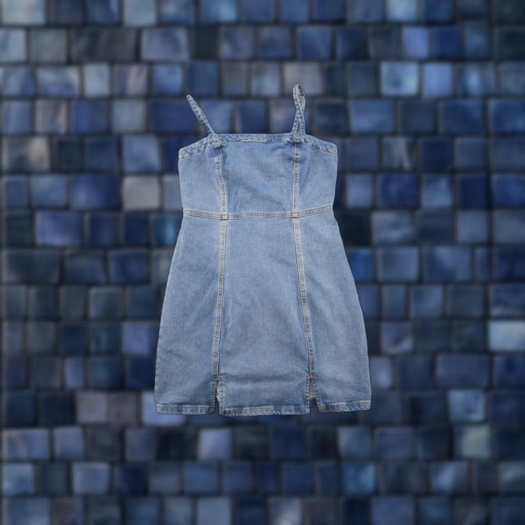 aeropostale blue dress Floral V-Neck Smocked Waist Mini aeropostale babydoll dress - TikTok