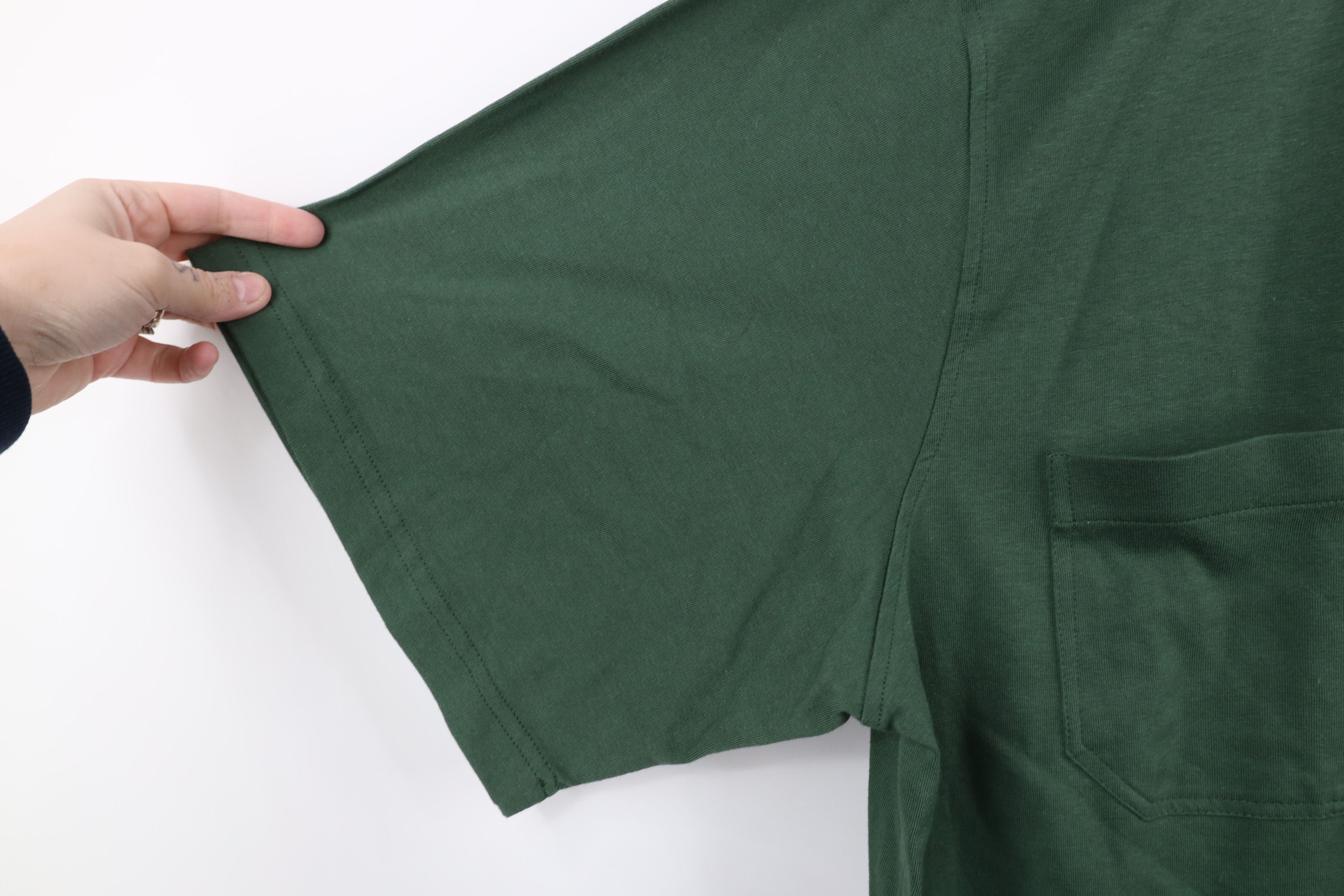 Vintage Deadstock Vintage 90s Streetwear Pullover Polo Shirt Green Size US XXL / EU 58 / 5 - 9 Thumbnail