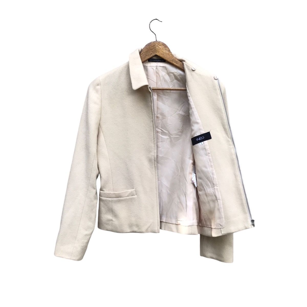 Yohji Yamamoto INED BY YOHJI YAMAMOTO WOOL JACKET Size S / US 4 / IT 40 - 1 Thumbnail