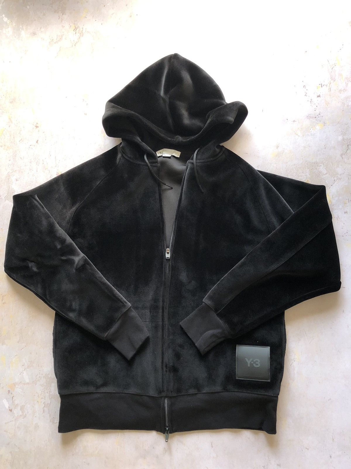 Yohji Yamamoto Rare velour boxy hoodie Y-3 by Yohji Yamamato x Adidas Size US M / EU 48-50 / 2 - 2 Thumbnail
