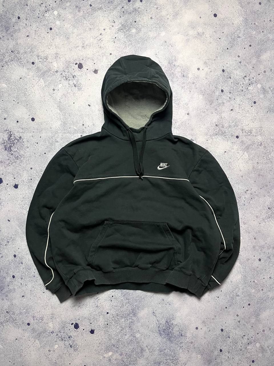 Nike Nike 90's Vintage Oversize Hooded Sweatshirt Y2K HYPE Drill Size US XL / EU 56 / 4 - 1 Thumbnail