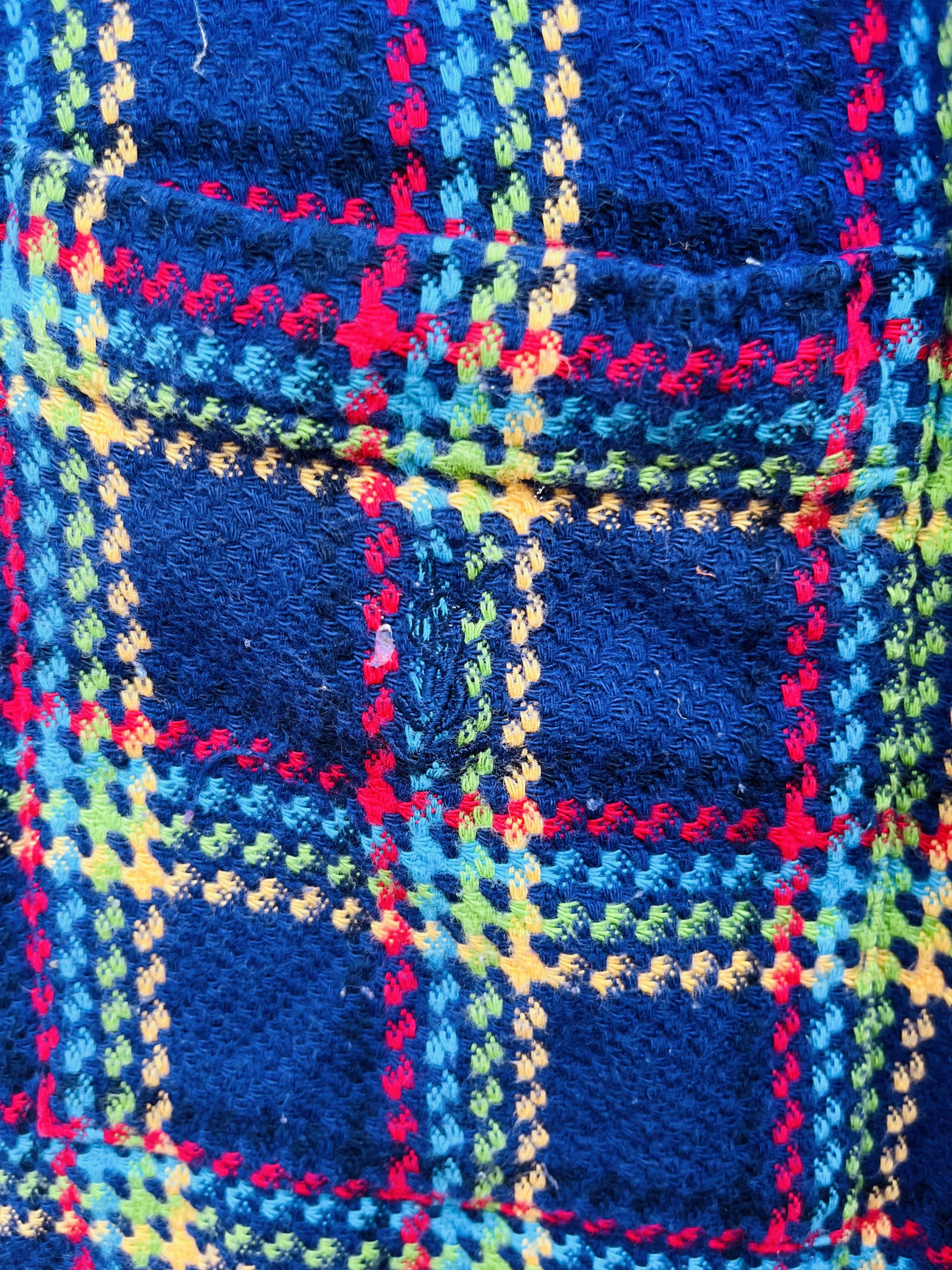 Designer × Vintage × Yves Saint Laurent Vintage Vyes Saint Laurent Multi Colour Designer Style Size US L / EU 52-54 / 3 - 6 Thumbnail