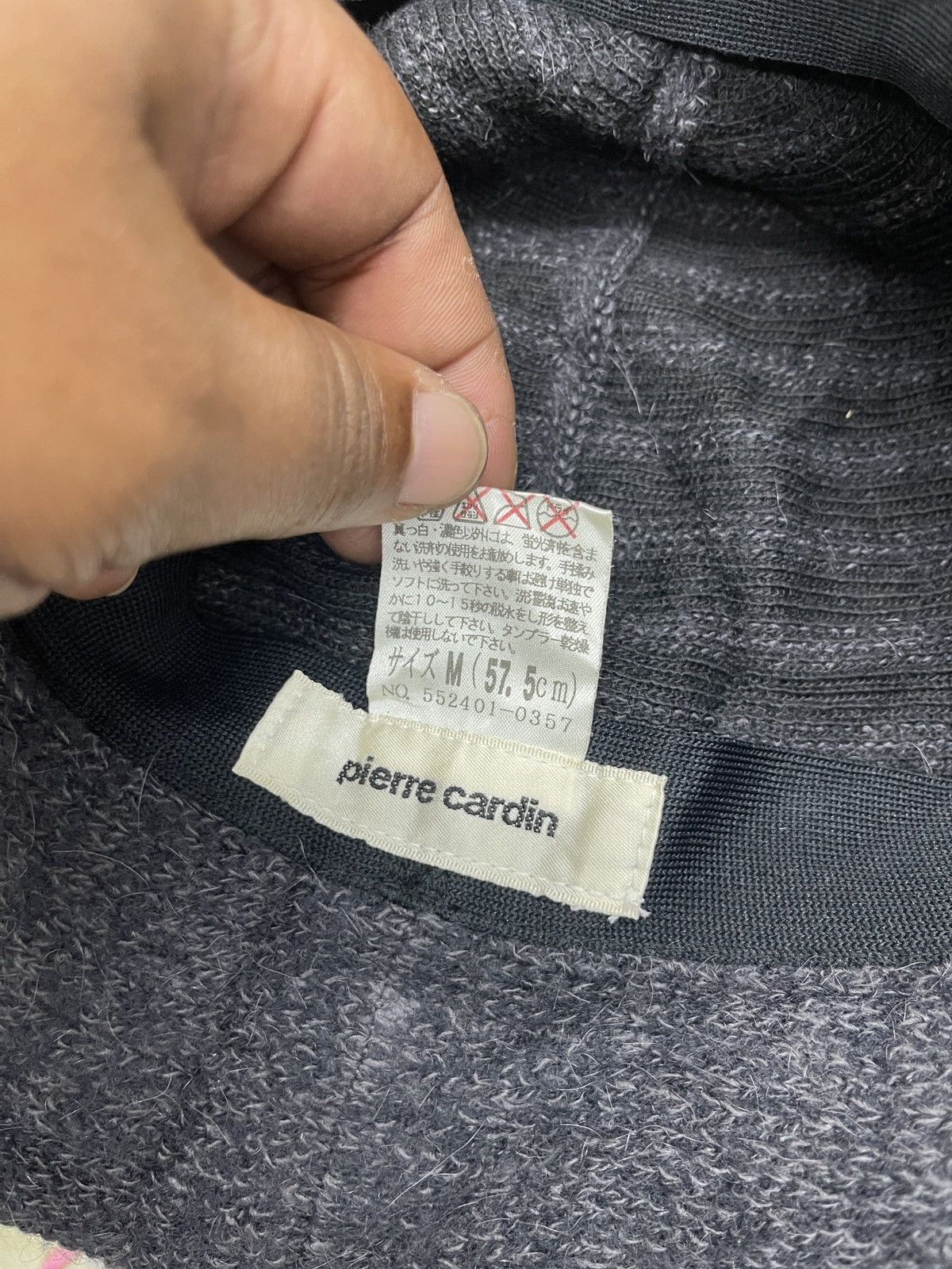 Designer × Pierre Cardin PIERRE CARDIN SOFT KNIT BUCKET HAT Size ONE SIZE - 3 Thumbnail