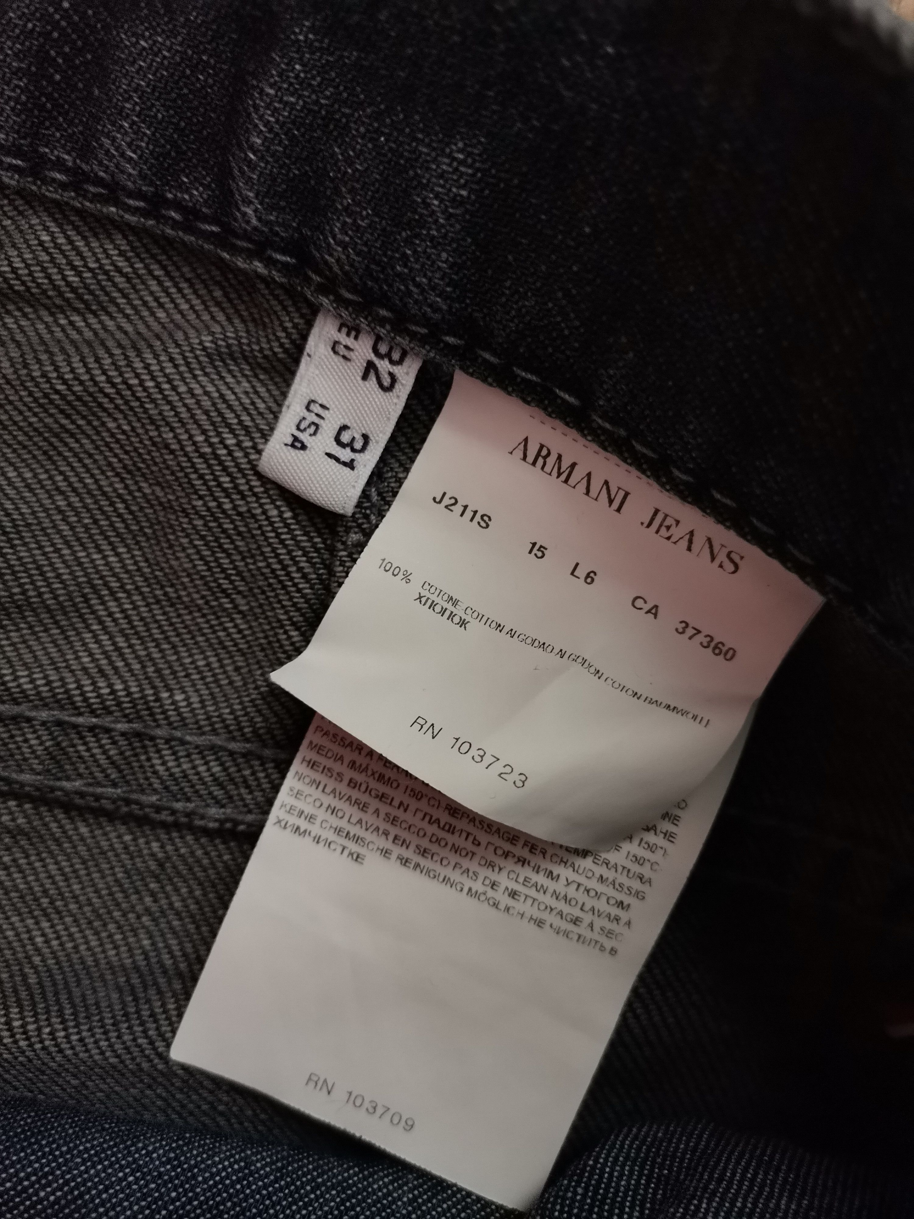 Armani Vintage Armani Jeans Size US 31 - 5 Thumbnail