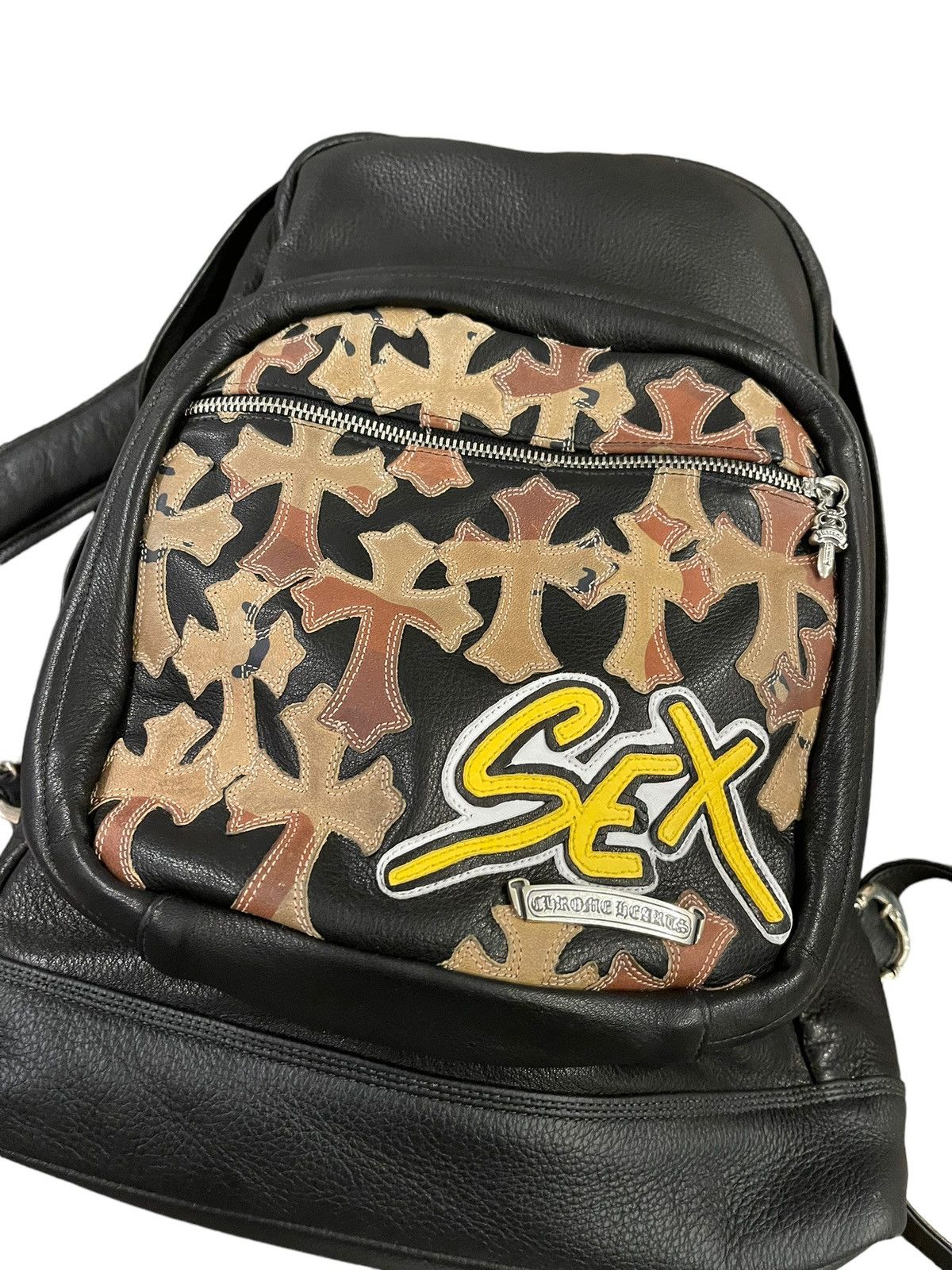 Chrome Hearts Sex Records Camo Cross 7th Grader Backpack Size ONE SIZE - 7 Thumbnail