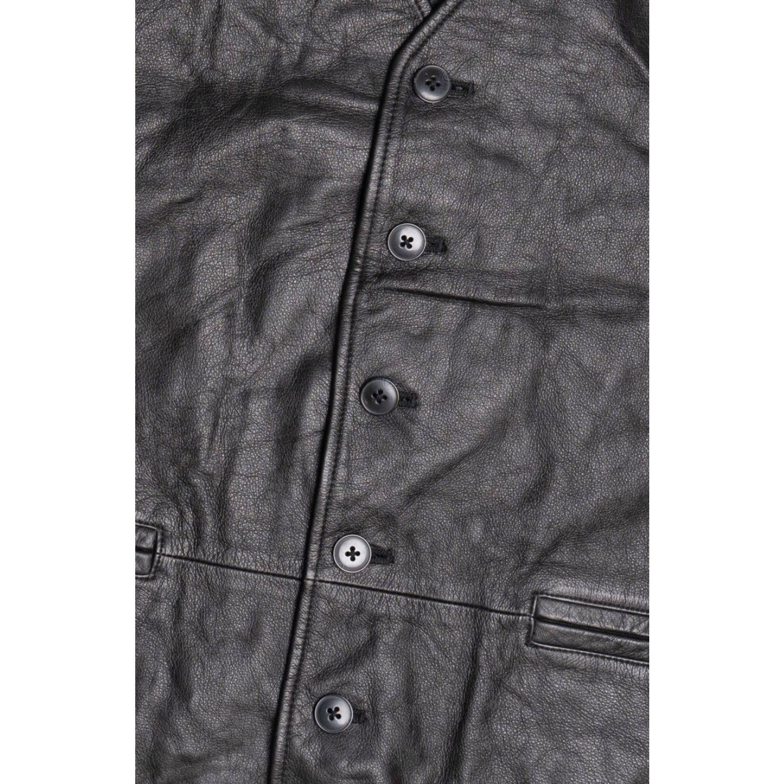 Roundtree & Yorke VINTAGE Roundtree & Yorke Leather Vest Shirt XS? Size US XL / EU 56 / 4 - 3 Thumbnail