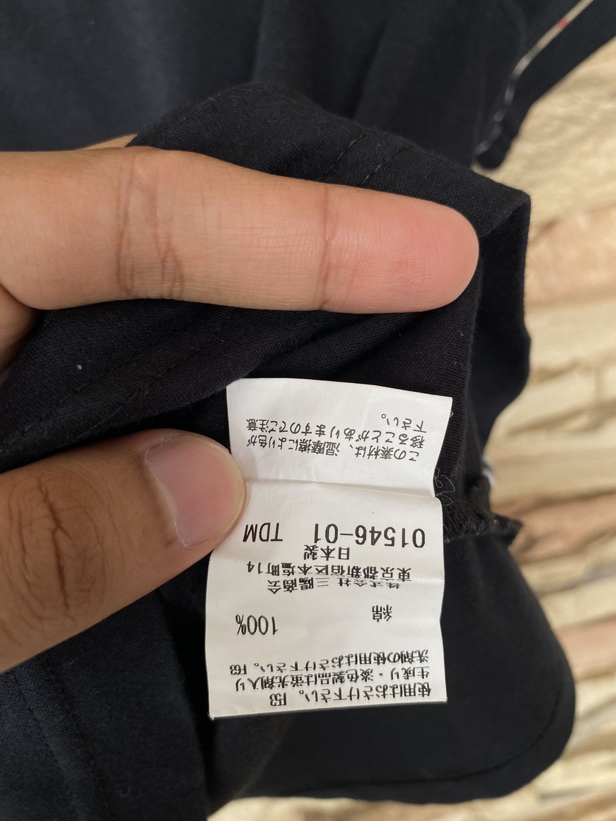 Vintage Vintage Burberry Golf Brit Nova Check Black Roundneck Tees Size US M / EU 48-50 / 2 - 9 Thumbnail