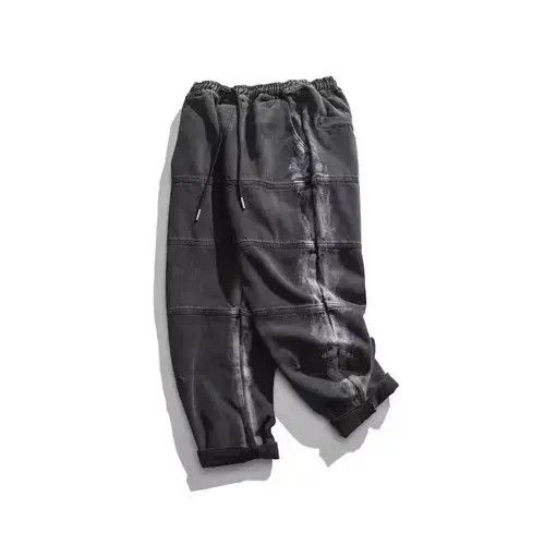 Japanese Brand × Jean 21SS Indigo Union Japan Black Denim Faded Pants Size US 32 / EU 48 - 3 Thumbnail