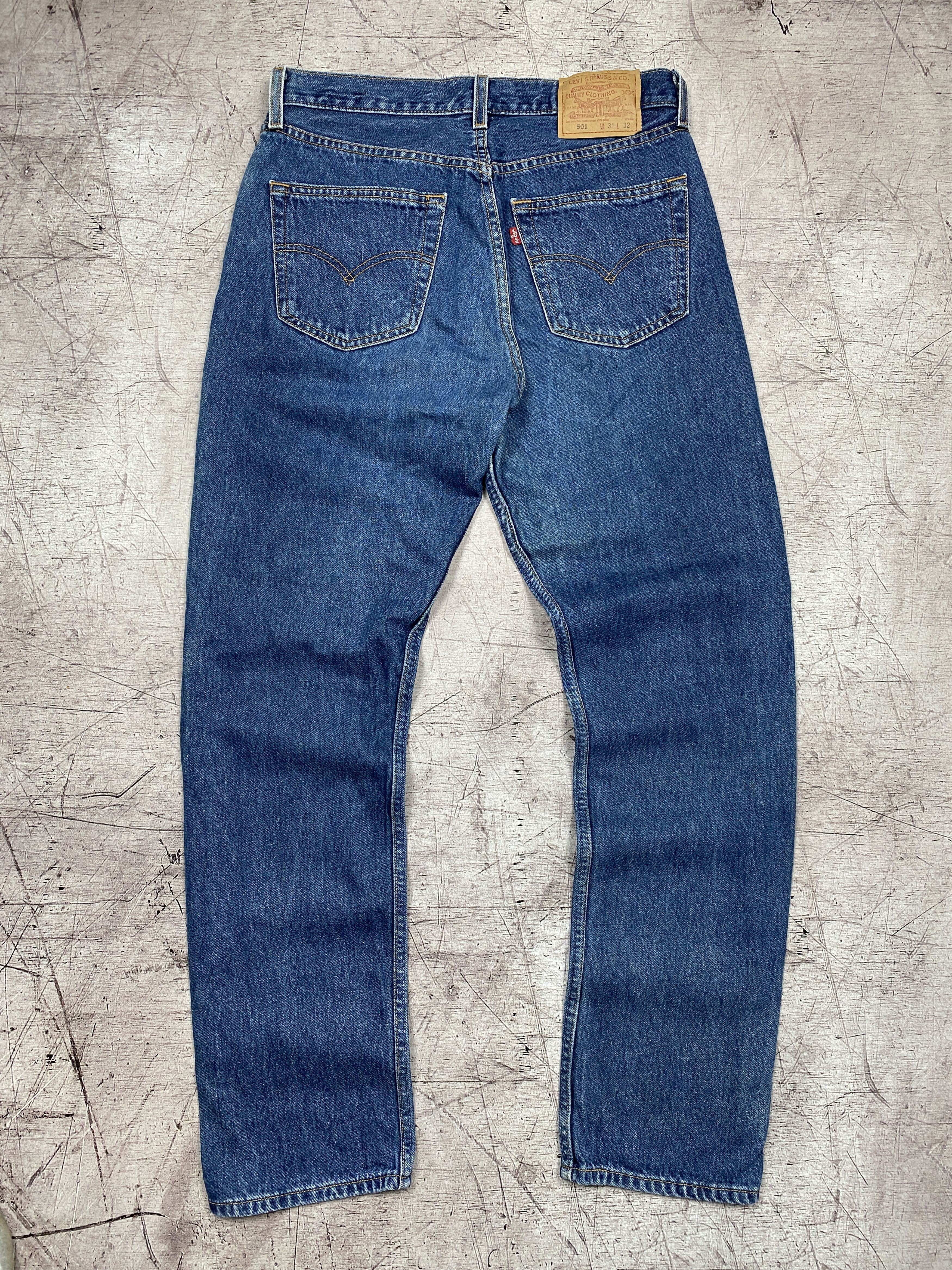 Levi's × Vintage Levis 501 Vintage Mens Denim Pants Y2K Jeans Size US 31 - 1 Thumbnail