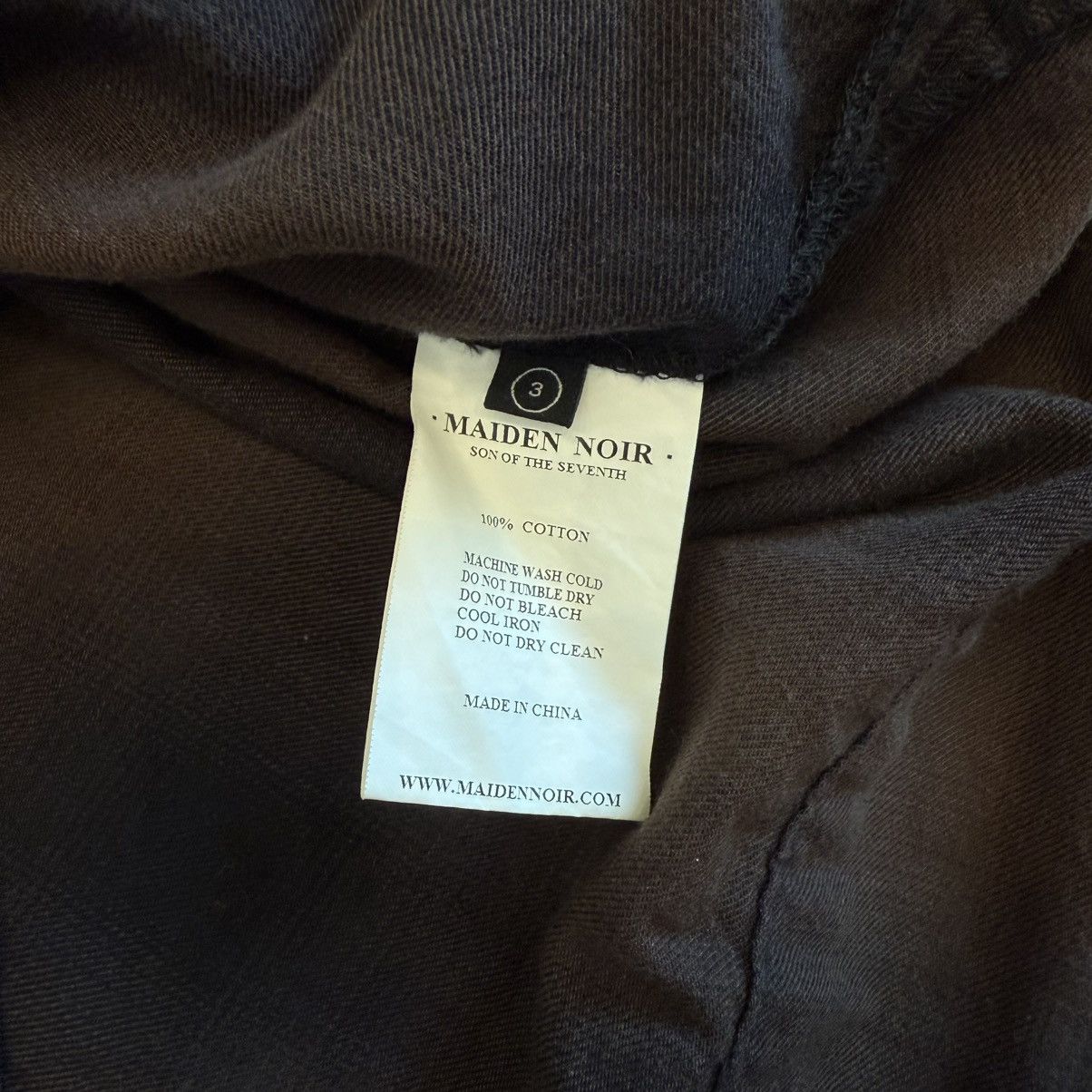 Maiden Noir Ombre Garage Shirt - Brown Plaid Size US L / EU 52-54 / 3 - 3 Thumbnail