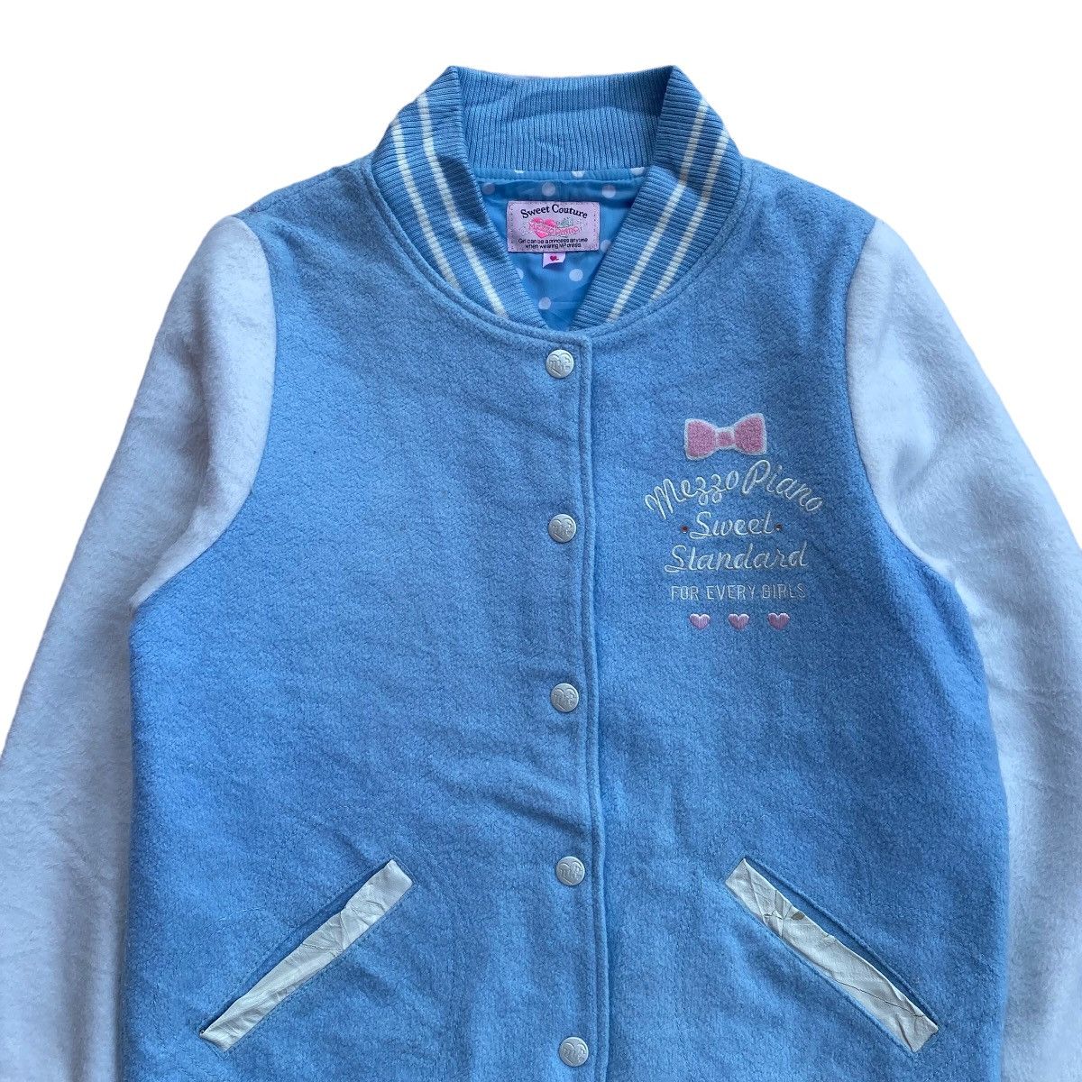 Hysteric Glamour Mezzo Piano Forevergirls Varsity Jacket Size US M / EU 48-50 / 2 - 5 Thumbnail