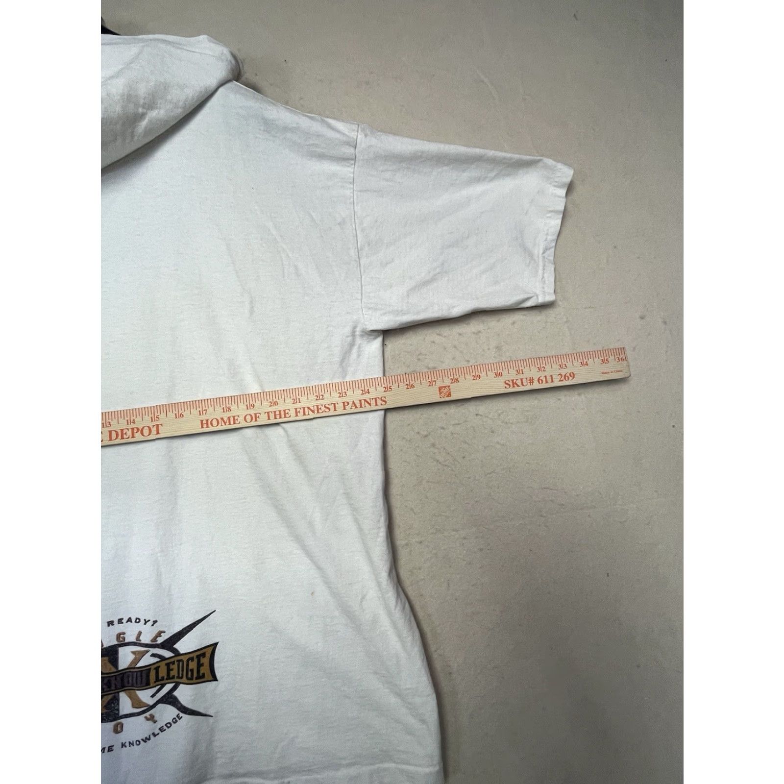 Bugle Boy VINTAGE Bugle Boy Hoodie T-Shirt White One Size USA Men Boys Womens? Size US M / EU 48-50 / 2 - 3 Thumbnail