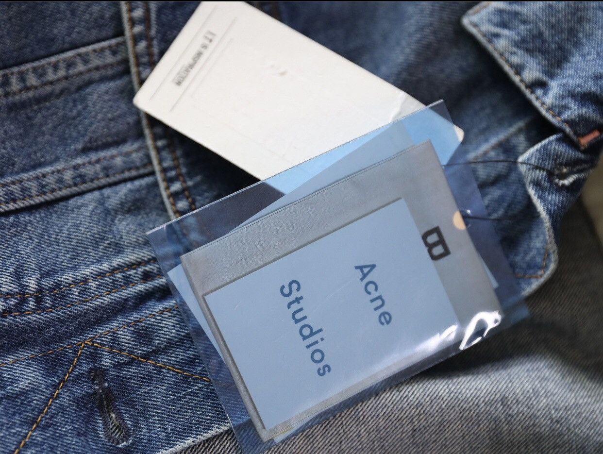 Acne Studios Acne studios Cotton denim jacket 2412-Nextarrow Size US S / EU 44-46 / 1 - 8 Thumbnail