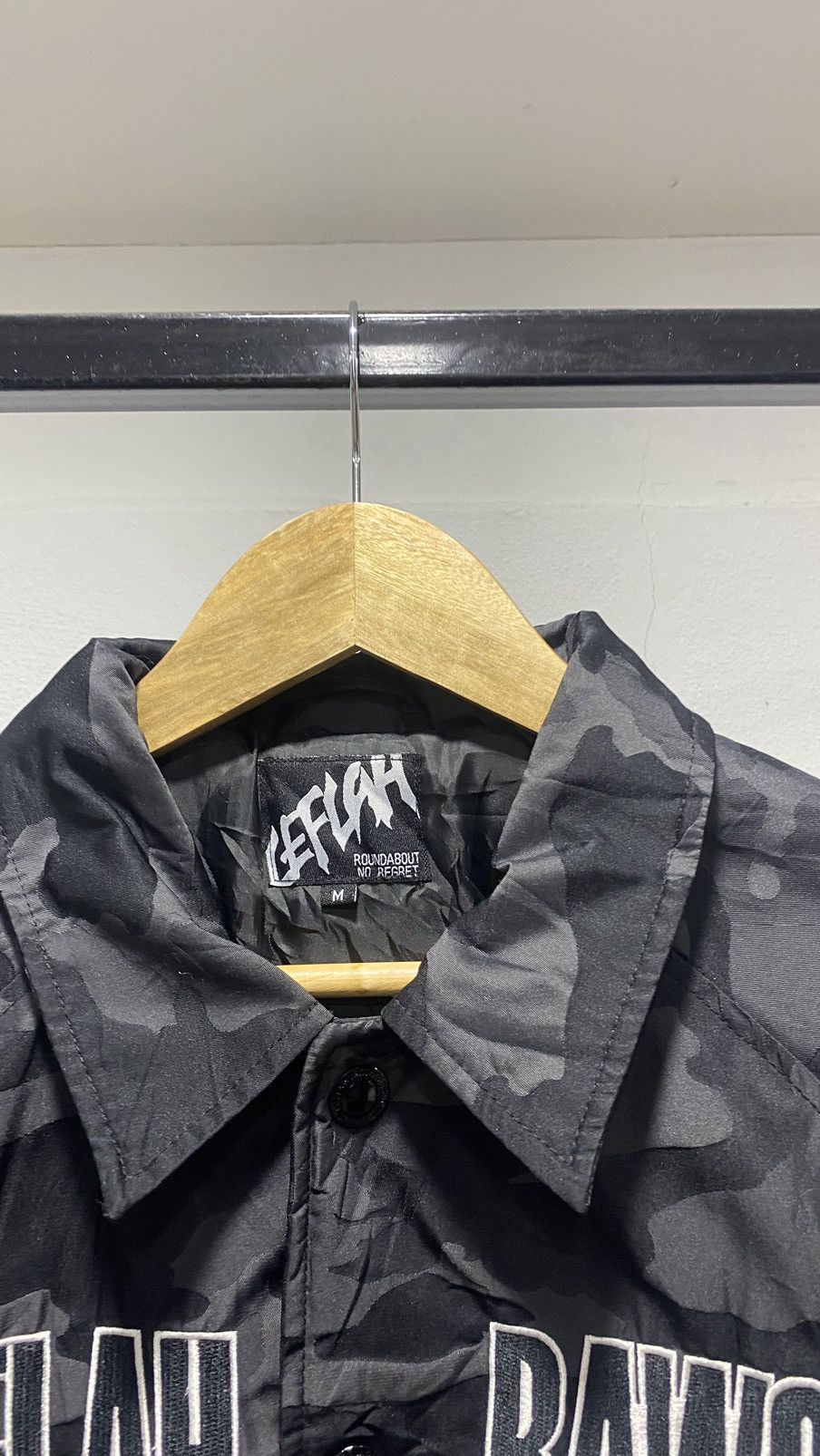 Japanese Brand Leflah 3D Camo Coach Jacket Size US S / EU 44-46 / 1 - 4 Thumbnail