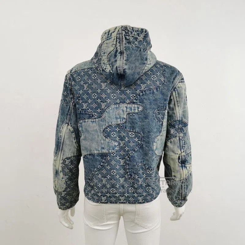 Louis Vuitton Louis Vuitton Cotton Patchwork Hoodie Jacket. Size US S / EU 44-46 / 1 - 2 Thumbnail