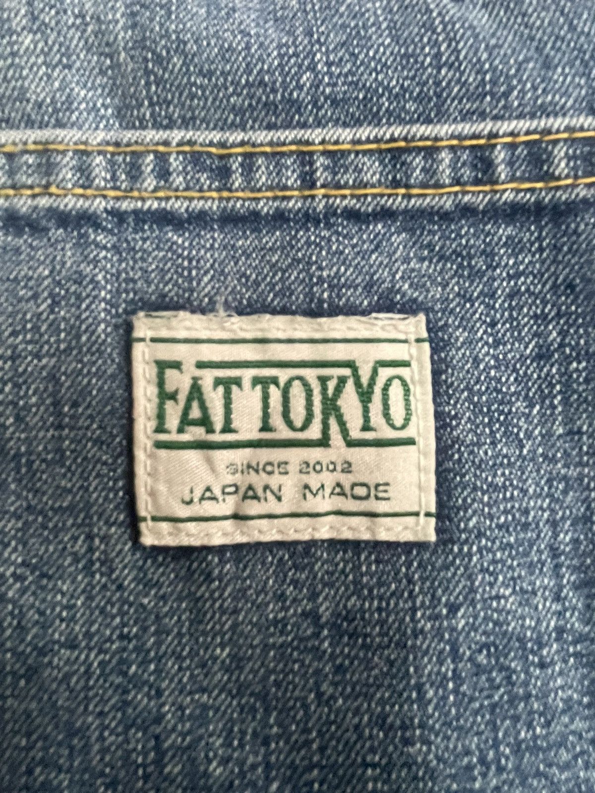 Fat Tokyo × Japanese Brand × Vintage Vintage Fat Tokyo Denim Short Size US 32 / EU 48 - 10 Thumbnail