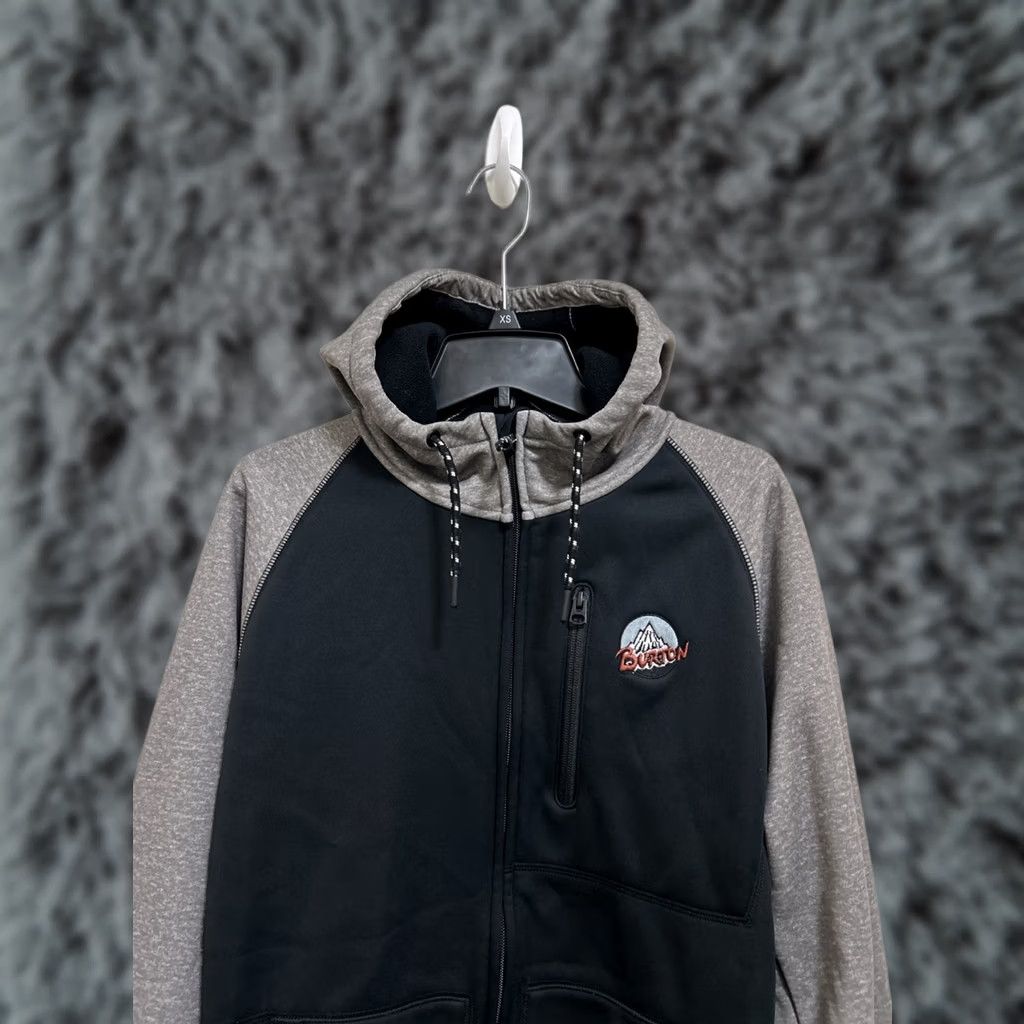 Burton BURTON Hoodie Mens Small Black Full Zip Logo Durable Goods Riding Size US S / EU 44-46 / 1 - 1 Thumbnail