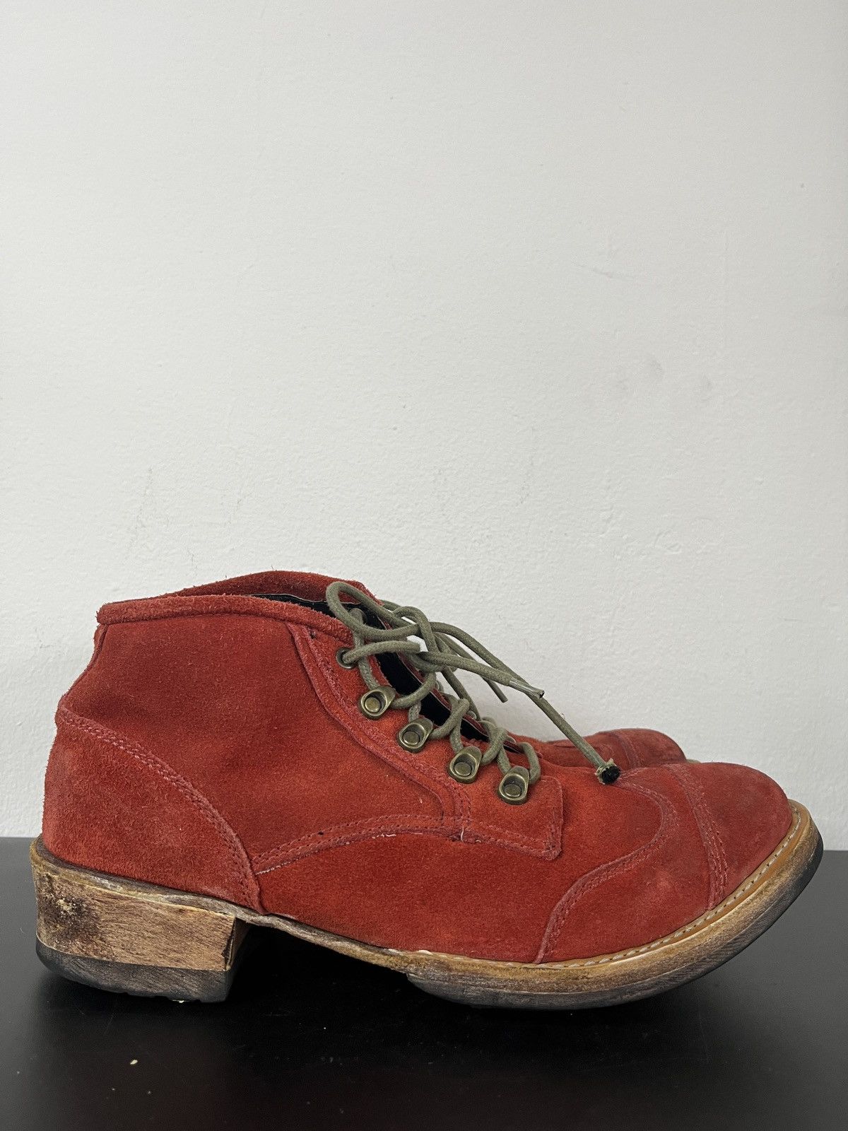 Dirk Bikkembergs WHOOP-DE-DOO SUEDE LEATHER WINGTIP BOOTS Size US 9 / EU 42 - 1 Thumbnail