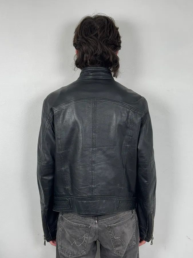 Dolce & Gabbana SS2005 Dolce & Gabbana Black Technical Leather Jacket Size US M / EU 48-50 / 2 - 3 Thumbnail