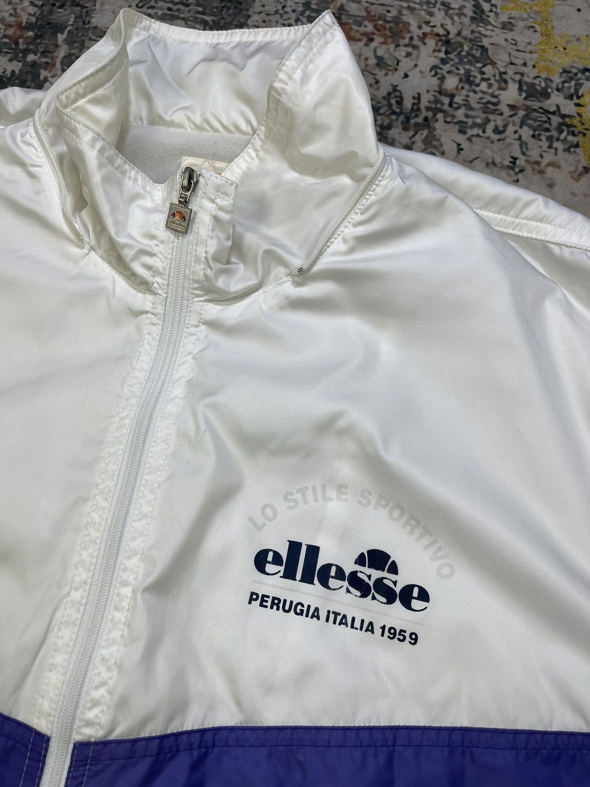 Ellesse Vintage Ellesse Perugia Italia 1959 Windbreaker Jacket Size US L / EU 52-54 / 3 - 8 Thumbnail
