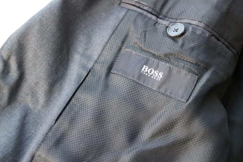 Hugo Boss Hugo Boss Charcoal Grey Suit Set Size 46 Size 46R - 3 Thumbnail
