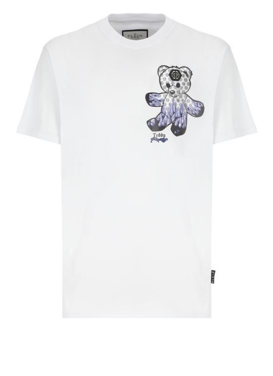 Philipp Plein PHILIPP PLEIN Men T-Shirts SAECMTK8090 PJY002N01 White Size US M / EU 48-50 / 2 - 1 Thumbnail