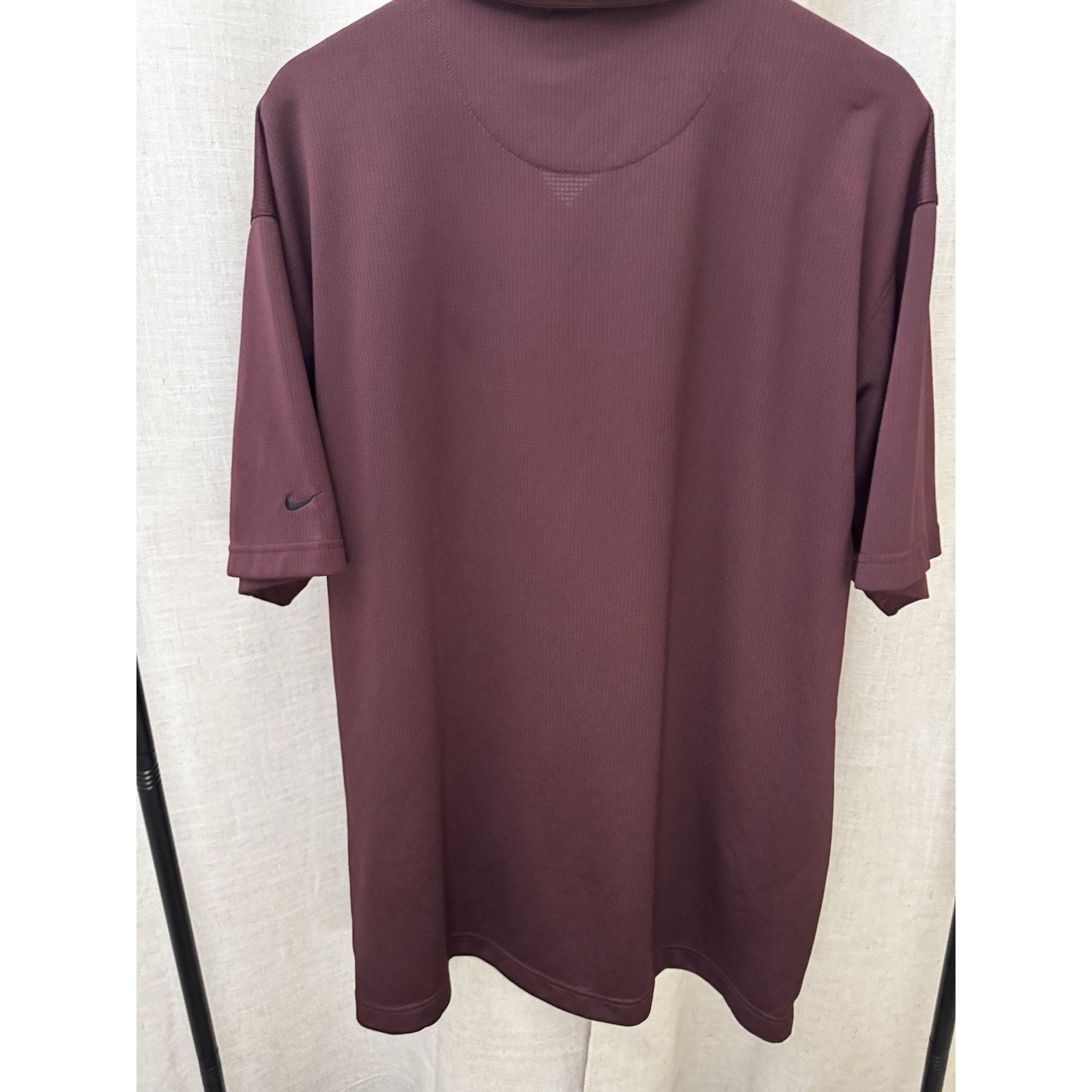Nike Nike Golf Sphere Dry Polo XL Burgundy Size US XL / EU 56 / 4 - 3 Thumbnail