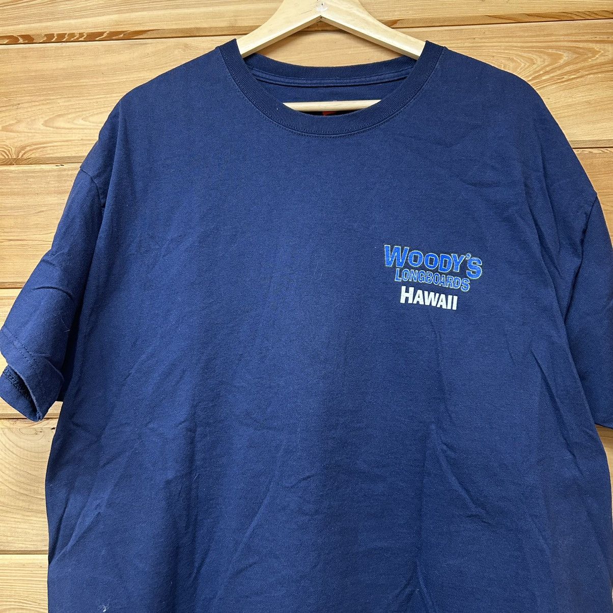 Vintage Vintage Y2K Woodys Longboards Surf Style Hawaii T Shirt Size US XL / EU 56 / 4 - 3 Thumbnail