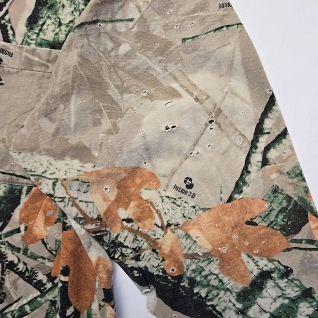 Other Distressed Camo Long Sleeve Shirt Camouflage Large Shirt Size US L / EU 52-54 / 3 - 11 Thumbnail