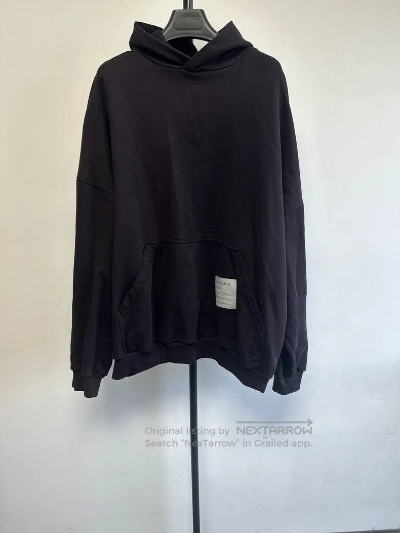 Other Balenciaga Logo hooded long-sleeve sweatshirt Size US M / EU 48-50 / 2 - 1 Thumbnail