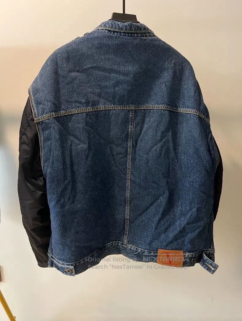 Valentino Valentino Denim patchwork cotton jacket Size US L / EU 52-54 / 3 - 2 Thumbnail