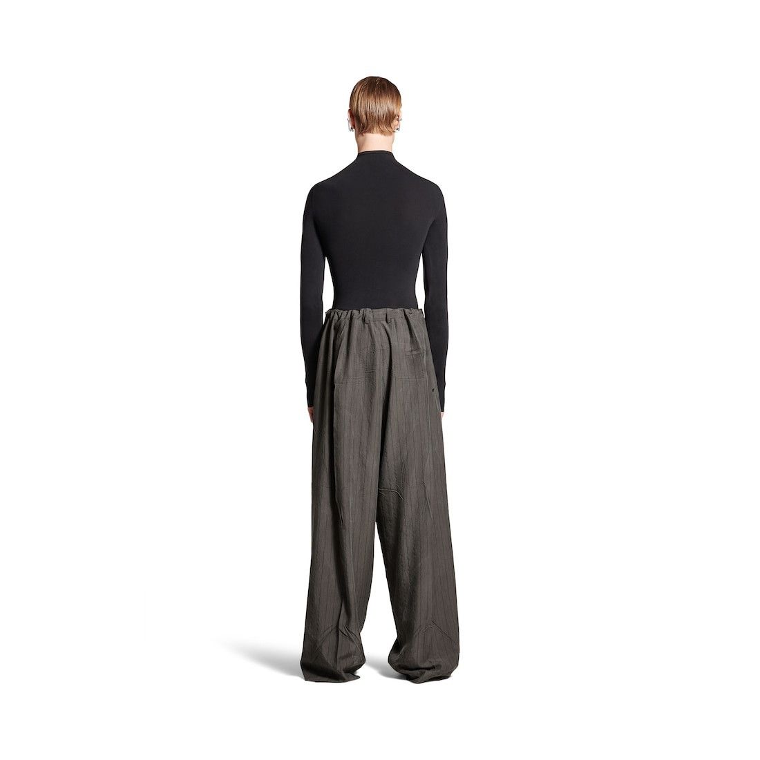 Balenciaga o1w1db11225 Fluid Tailored Pants in Grey Size US 36 / EU 52 - 5 Thumbnail