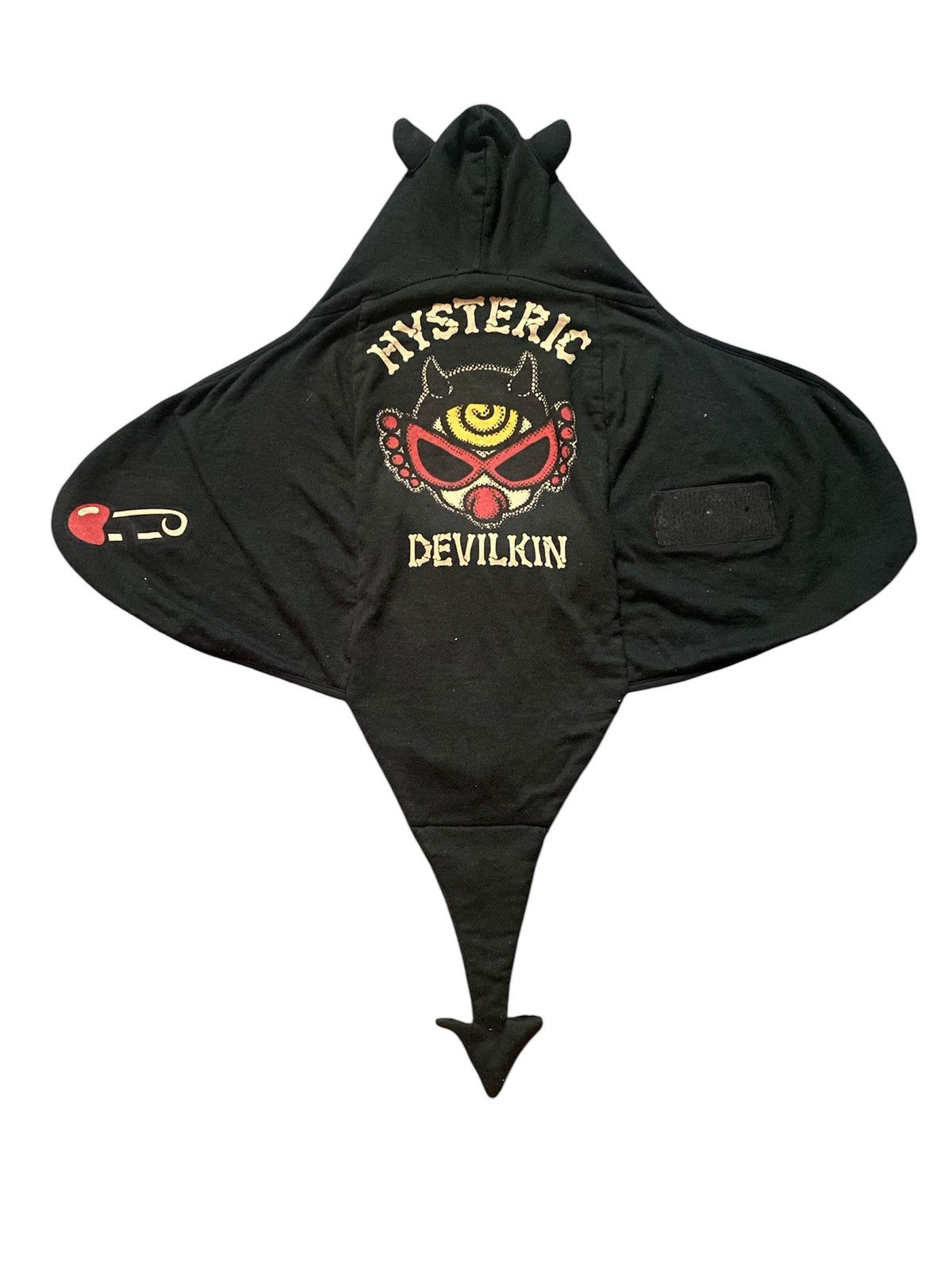 Hysteric Glamour Hysteric Mini Devilkin Big Logo Cloaks And Capes For Baby Size US XXS / EU 40 - 2 Thumbnail