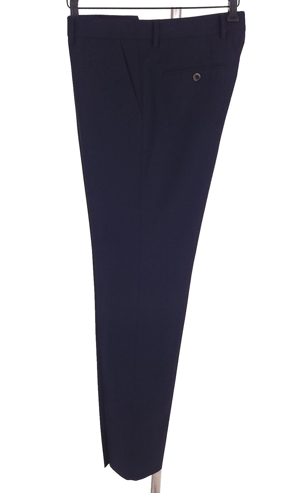 Dries Van Noten Dries Van Noten Wool-Blend Pants Size 50 US M Mens Navy Tro Size US 34 / EU 50 - 3 Thumbnail