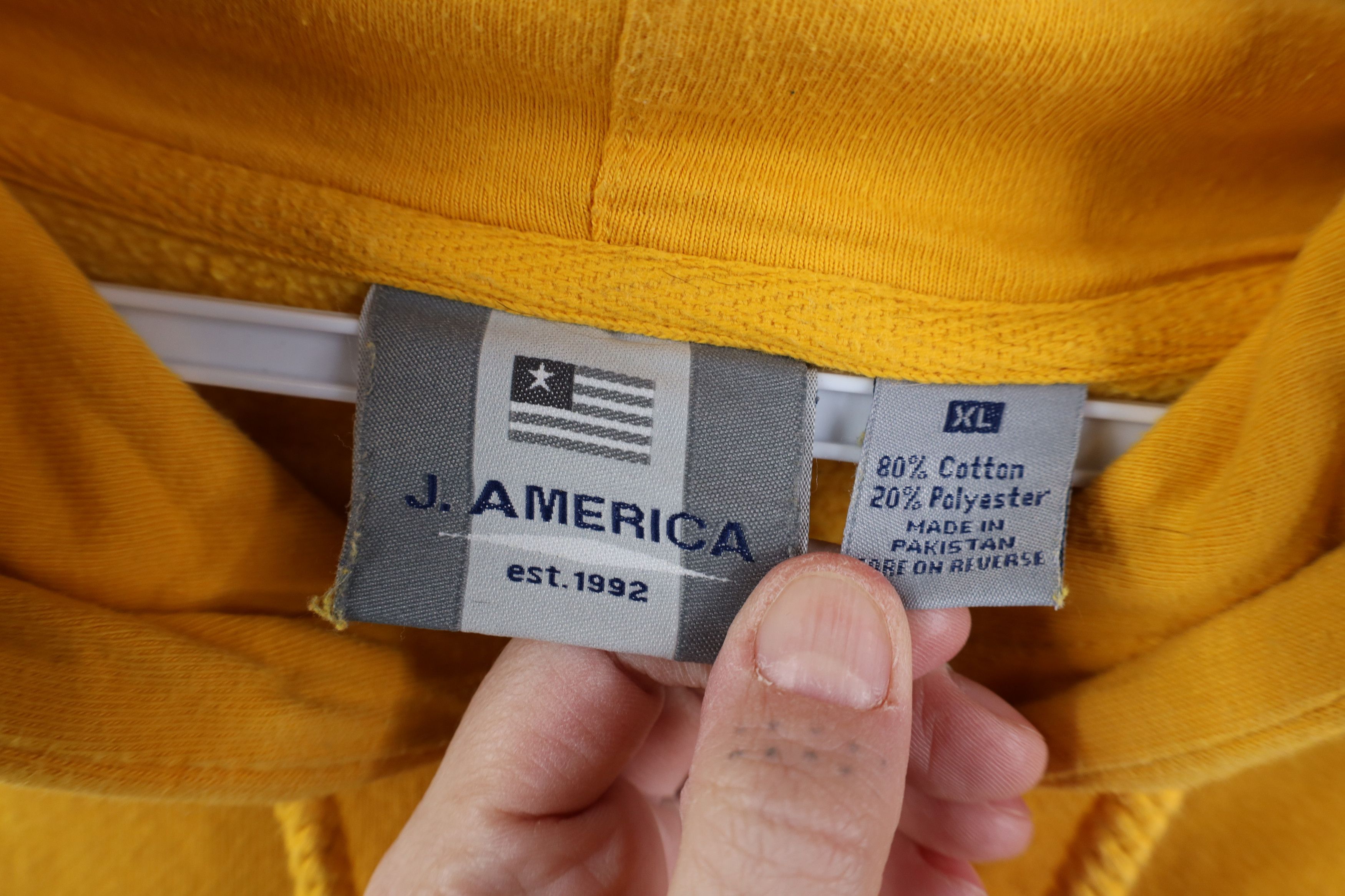 Vintage Vintage 90s Y2K University of Michigan Hoodie Sweatshirt Size US XL / EU 56 / 4 - 12 Thumbnail
