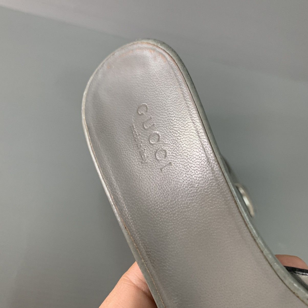 Gucci Gucci Leather Heels Size US 5 / IT 35 - 6 Thumbnail