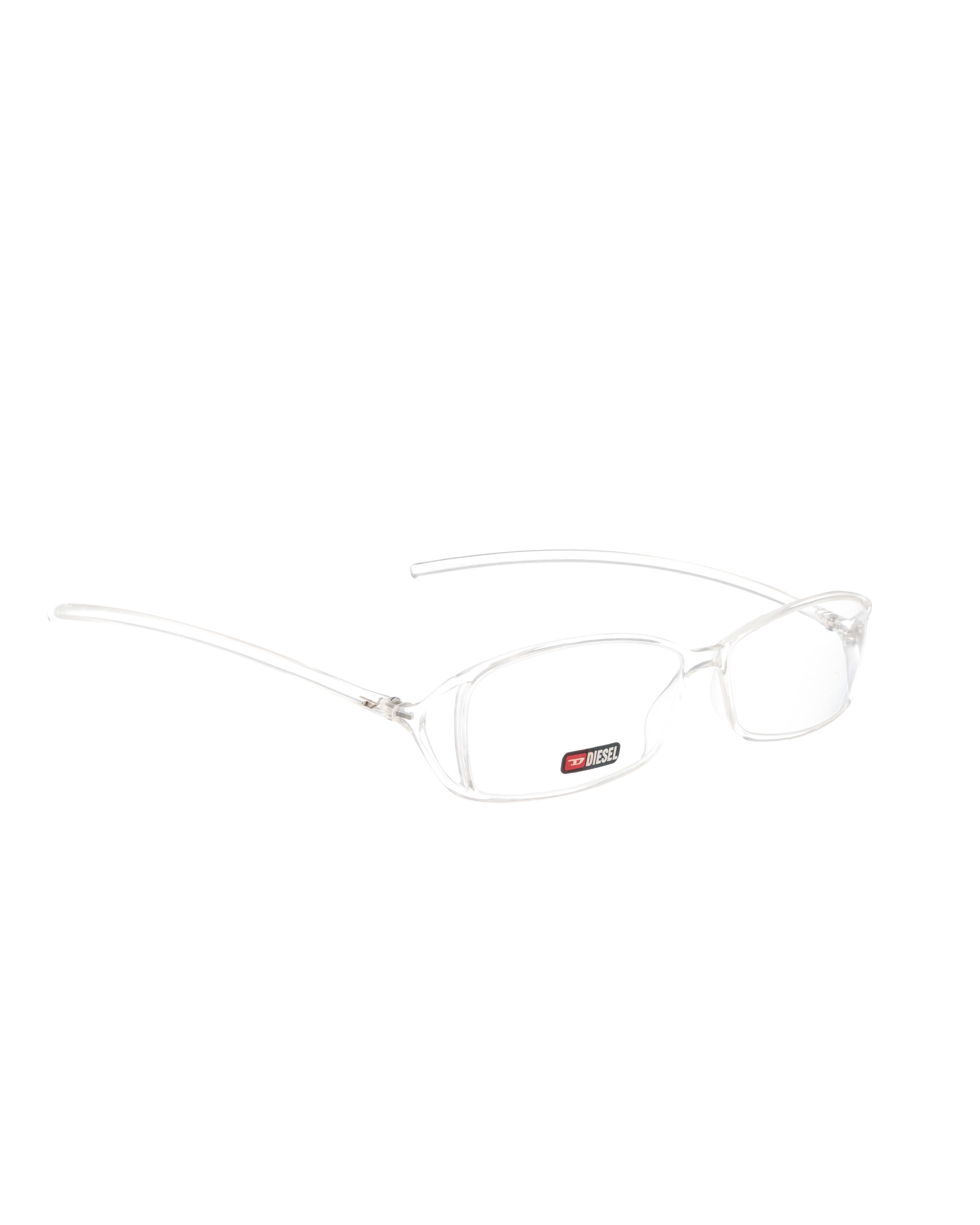 Diesel Diesel 00s Plastic Transparent Clears Thin Glasses Size ONE SIZE - 1 Thumbnail