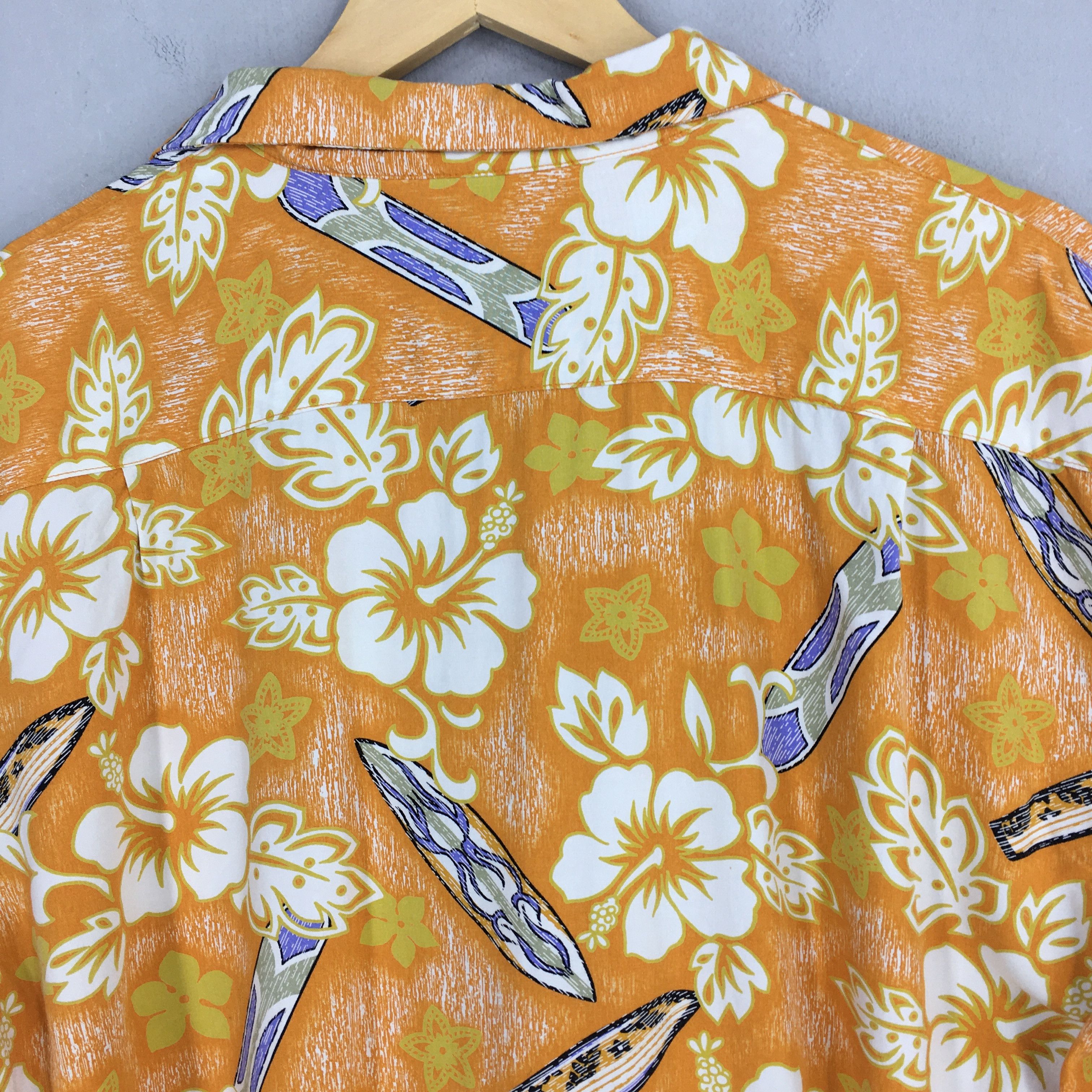 Vintage Vintage Aloha Beach Hawaiian Floral Rayon Shirt Large Size US L / EU 52-54 / 3 - 8 Thumbnail