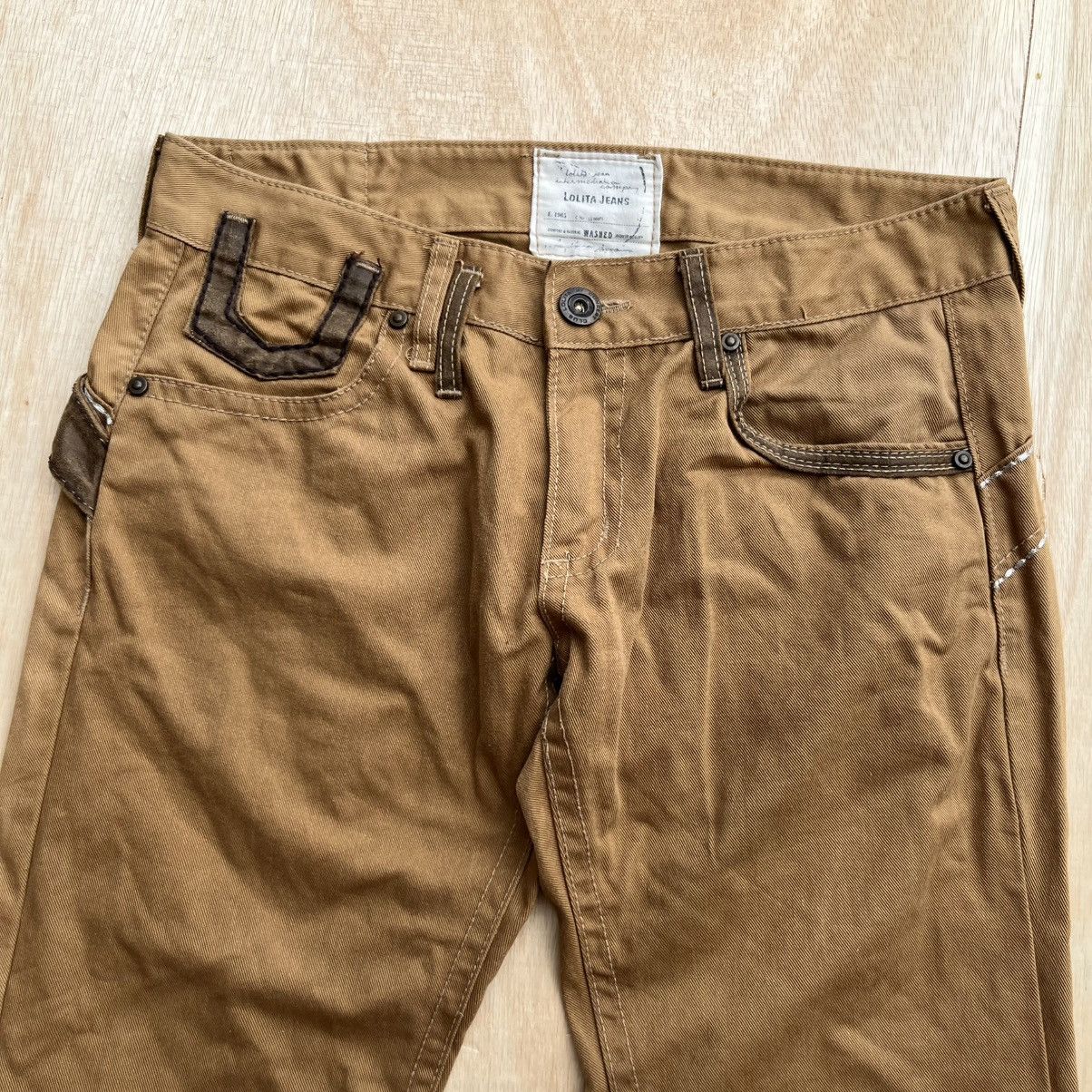 If Six Was Nine LOLITA JEANS CONCERT CLUB WASHED DENIM Size US 33 - 8 Thumbnail